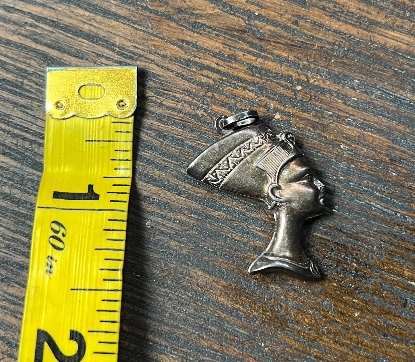 Sterling Nefertiti Charm