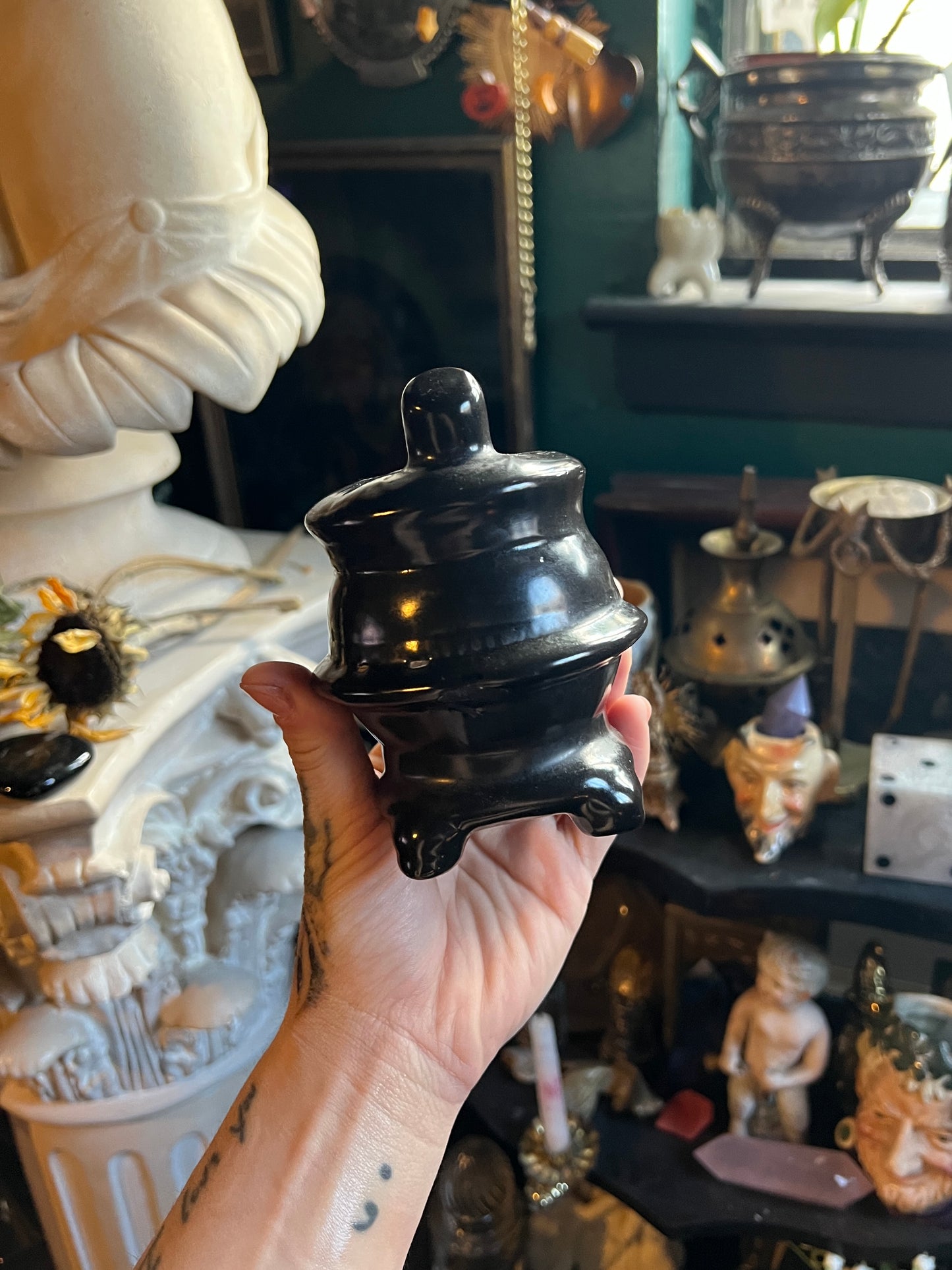 Ceramic Pot Belly Stove