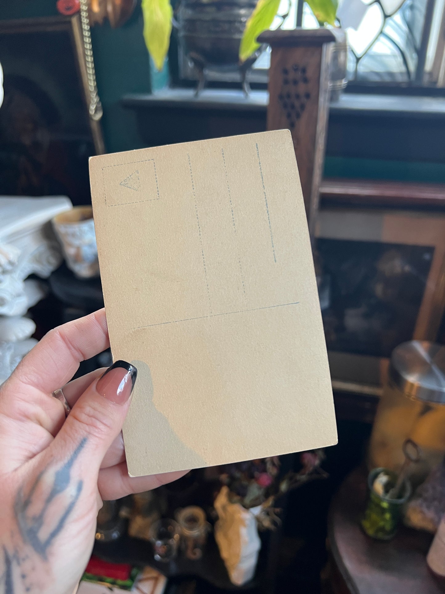 Antique German Lovers Postcard