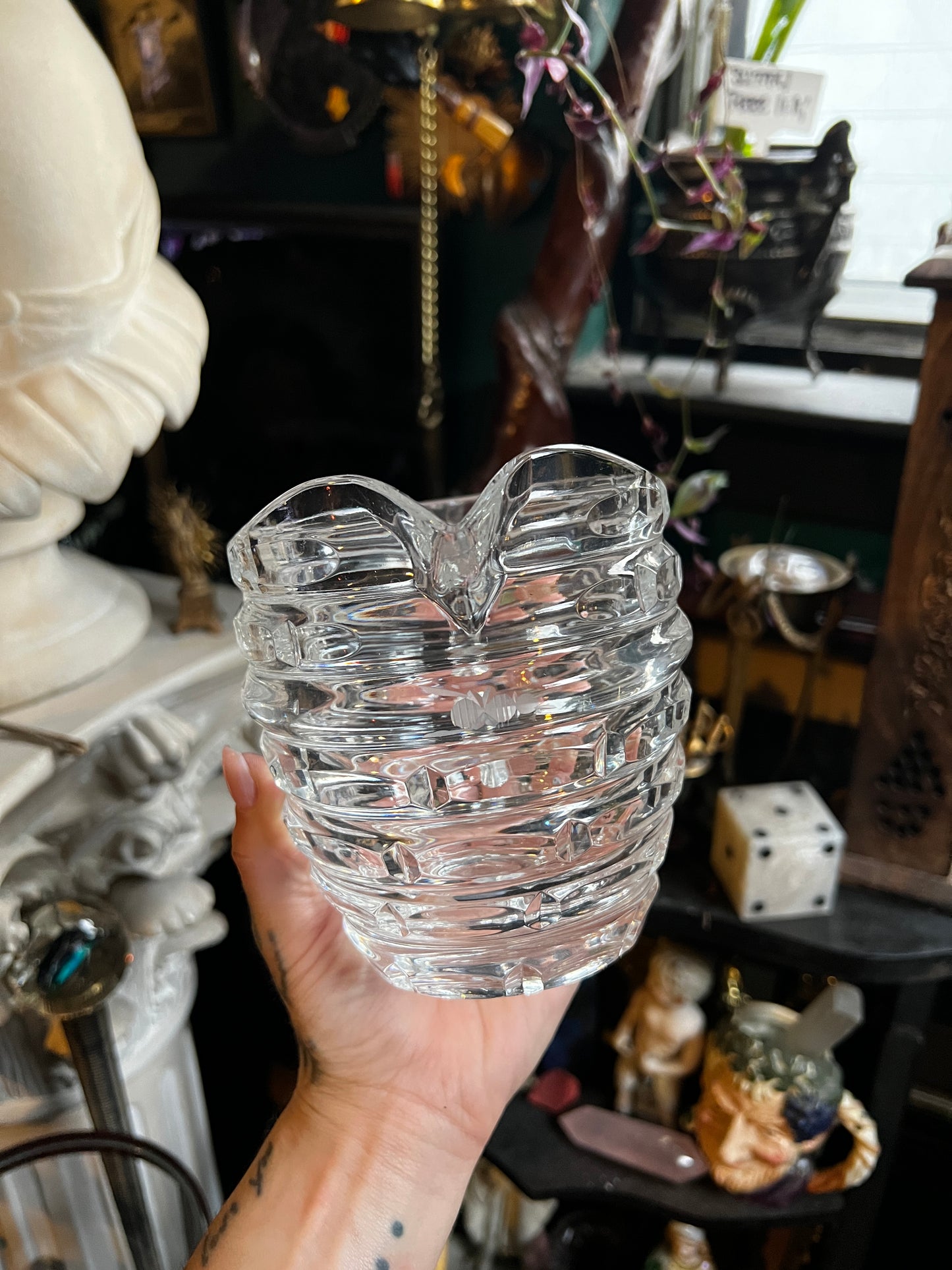 Crystal Beehive Pitcher