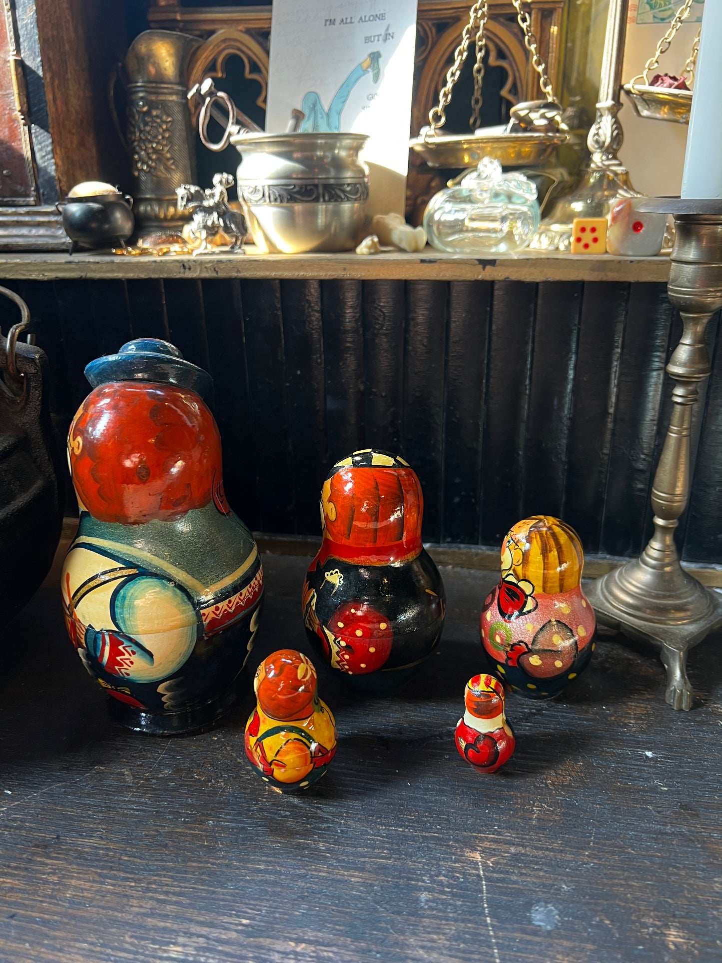 Clown Russian Nesting Dolls