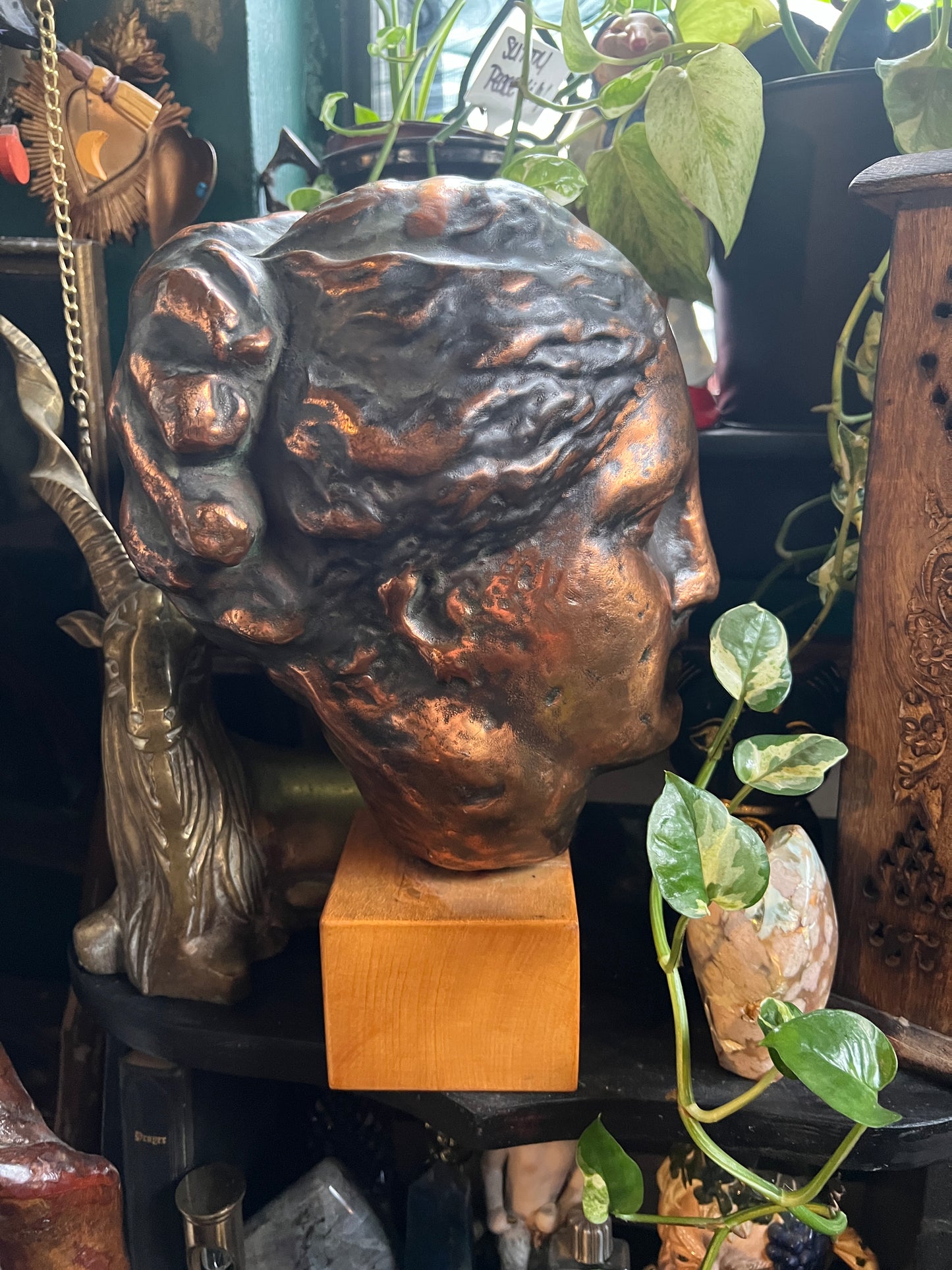 Bronze Head of Hygieia - Goddess of Health