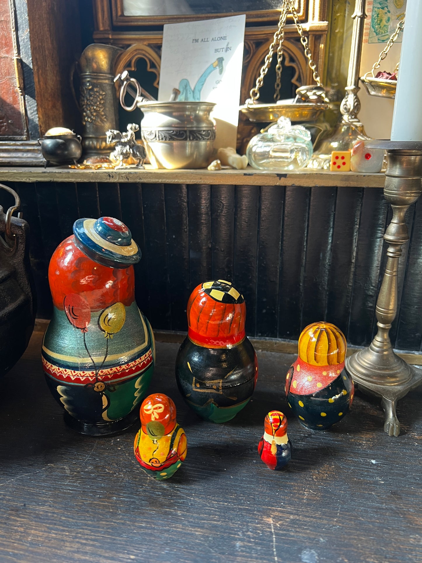 Clown Russian Nesting Dolls