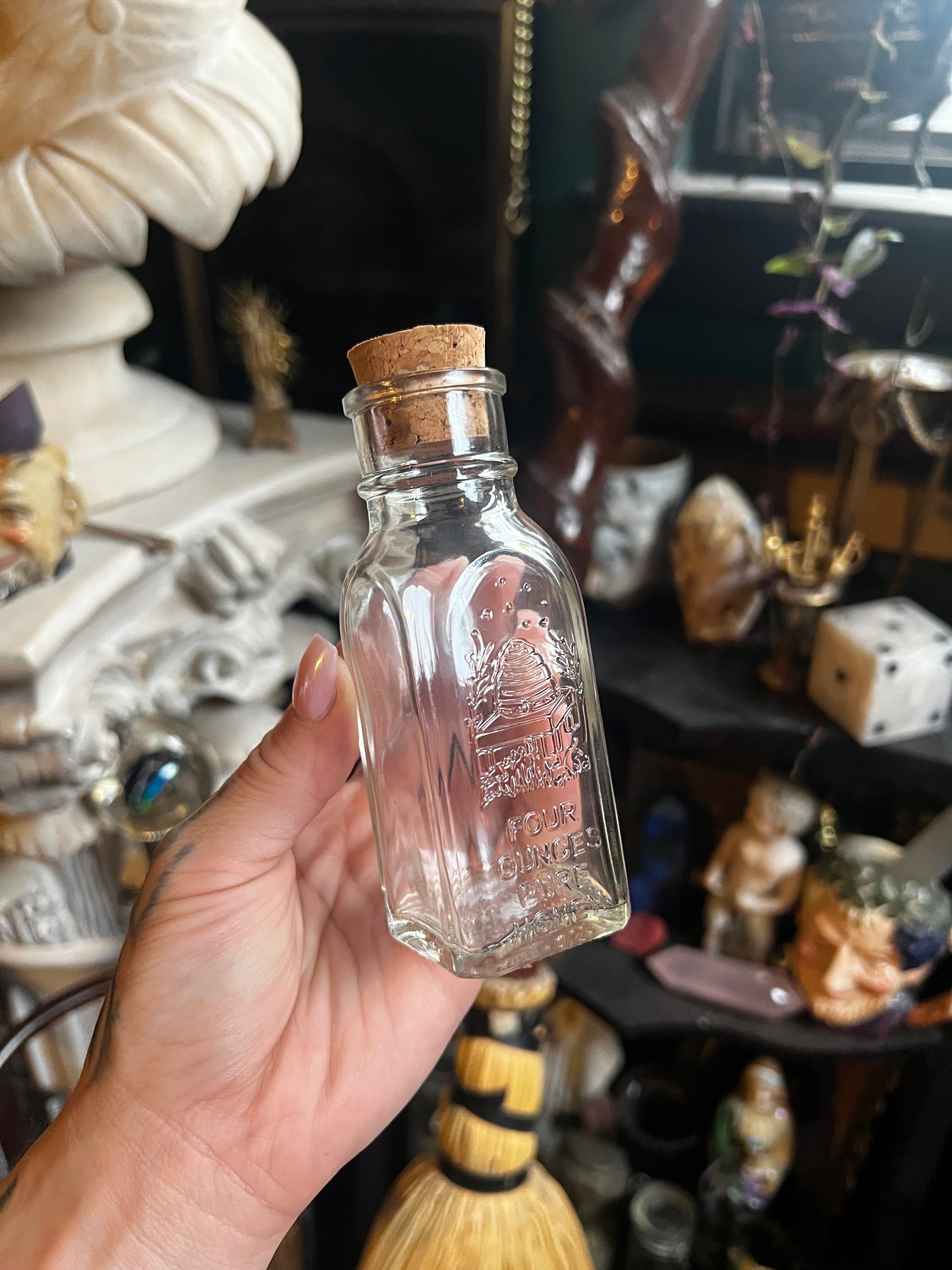 Glass Honey Jars