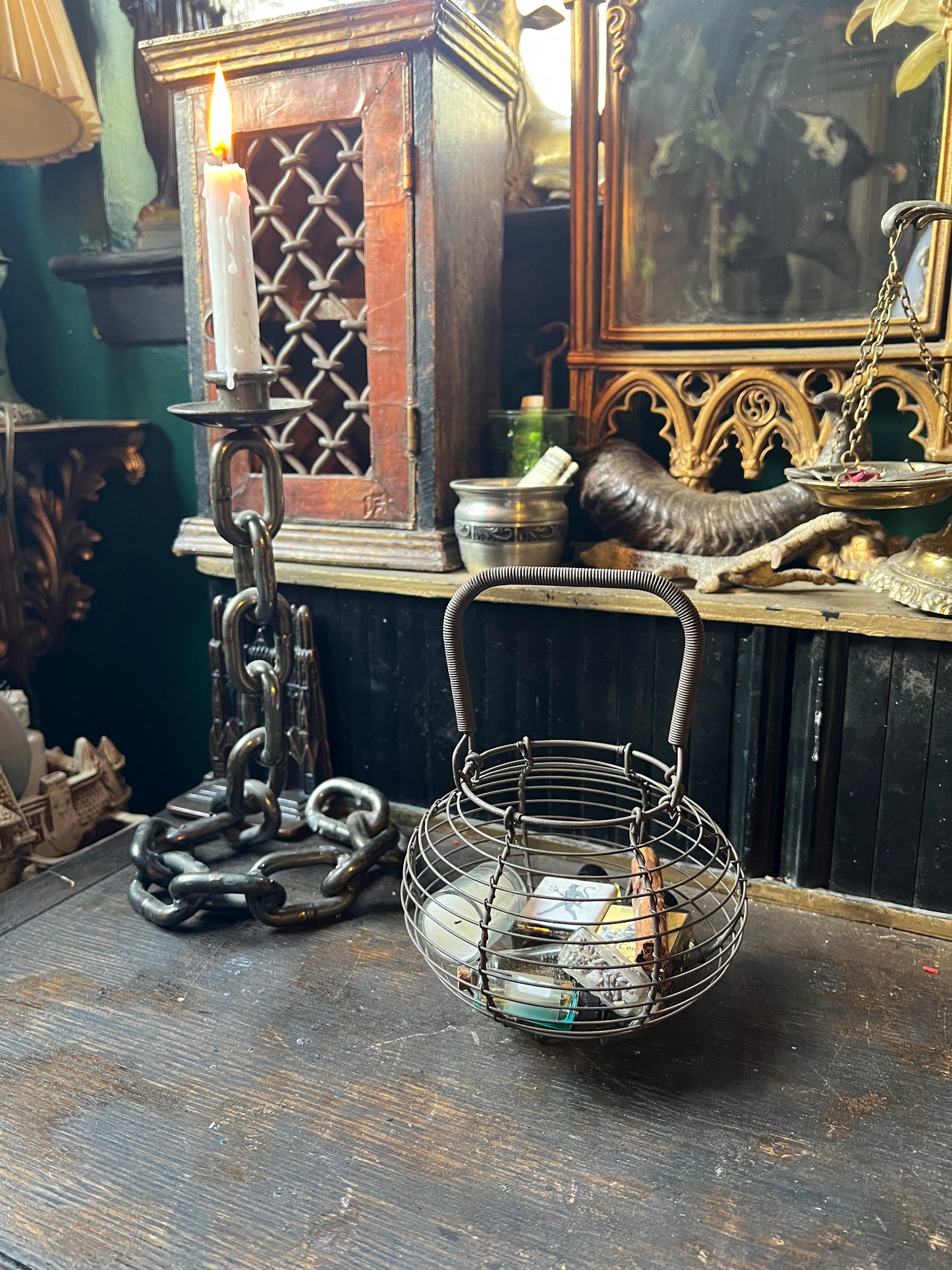 Handmade Wire Basket