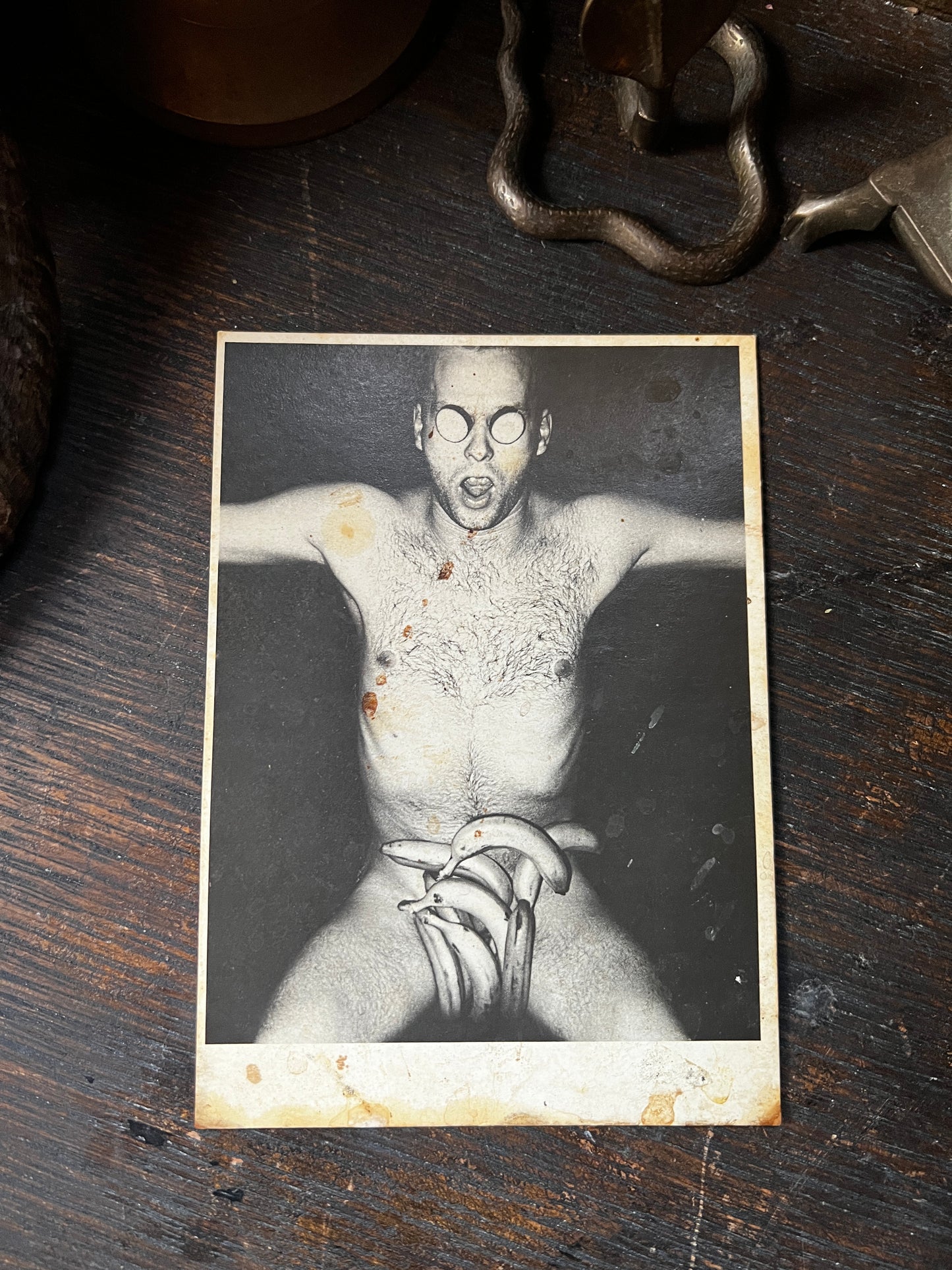 Go Bananas Naughty Postcard