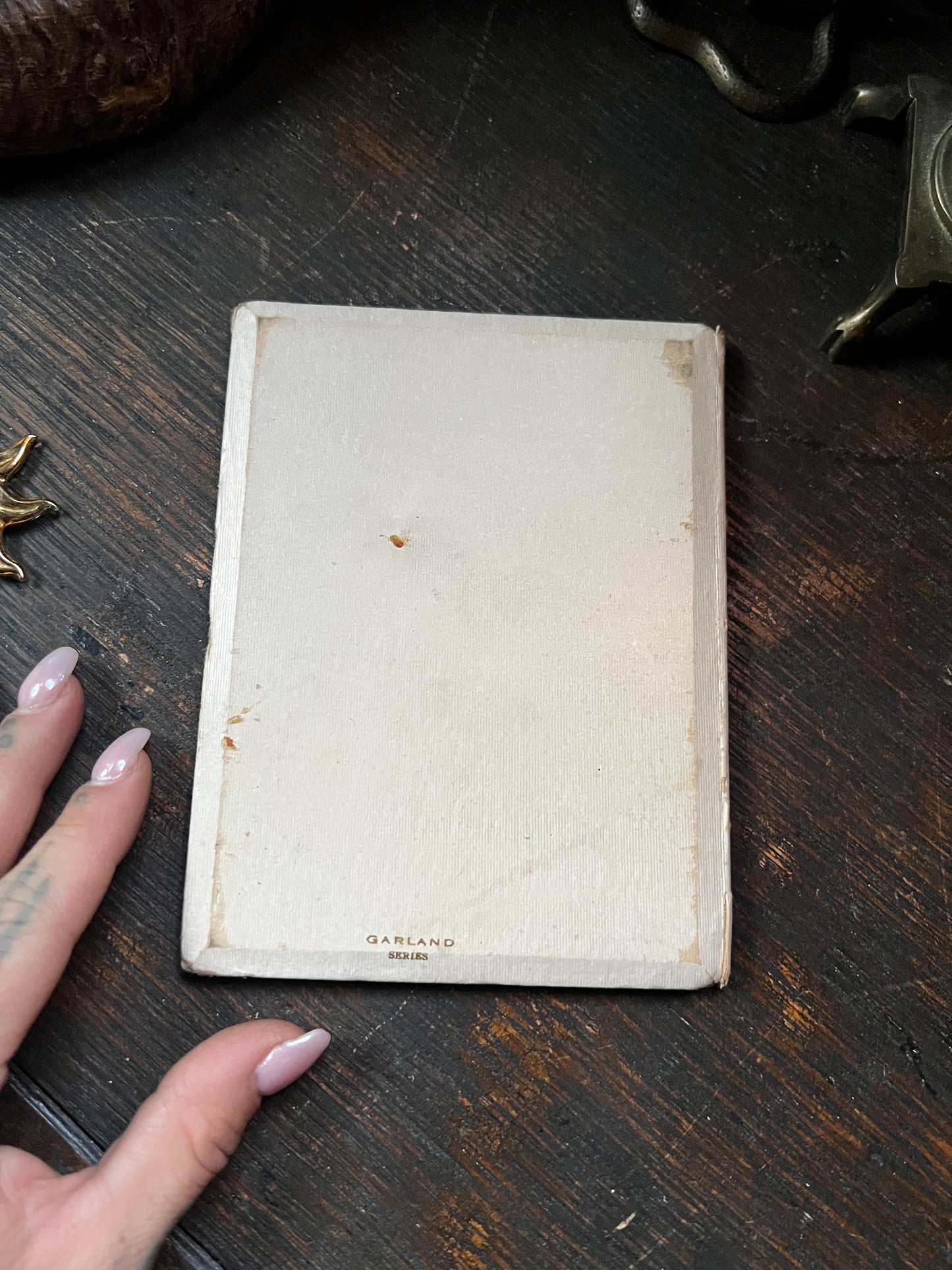 A Violet Offering Antique Poetry Book