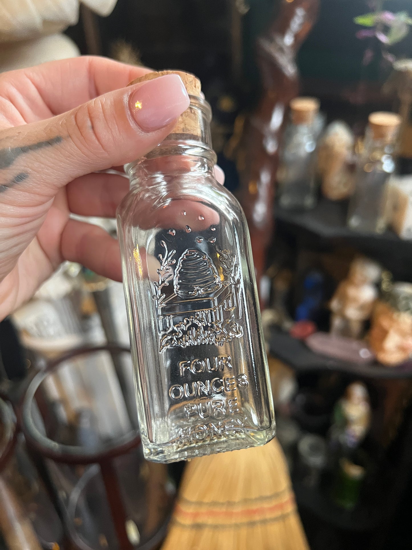 Glass Honey Jars