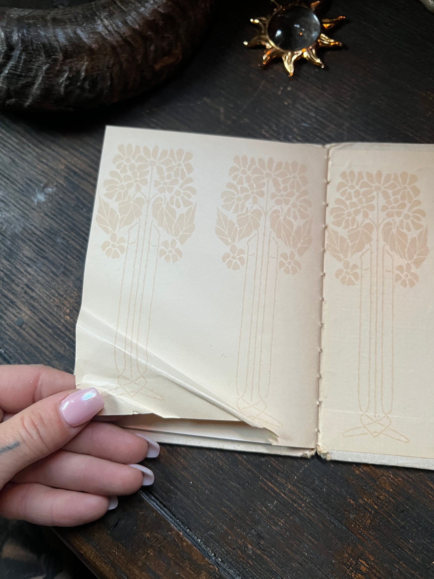Pearls from Tennyson 1900’s Poetry Book