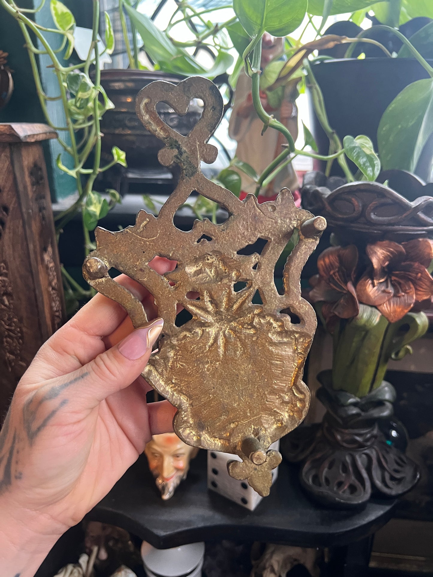 Cast Iron Starburst Trivet