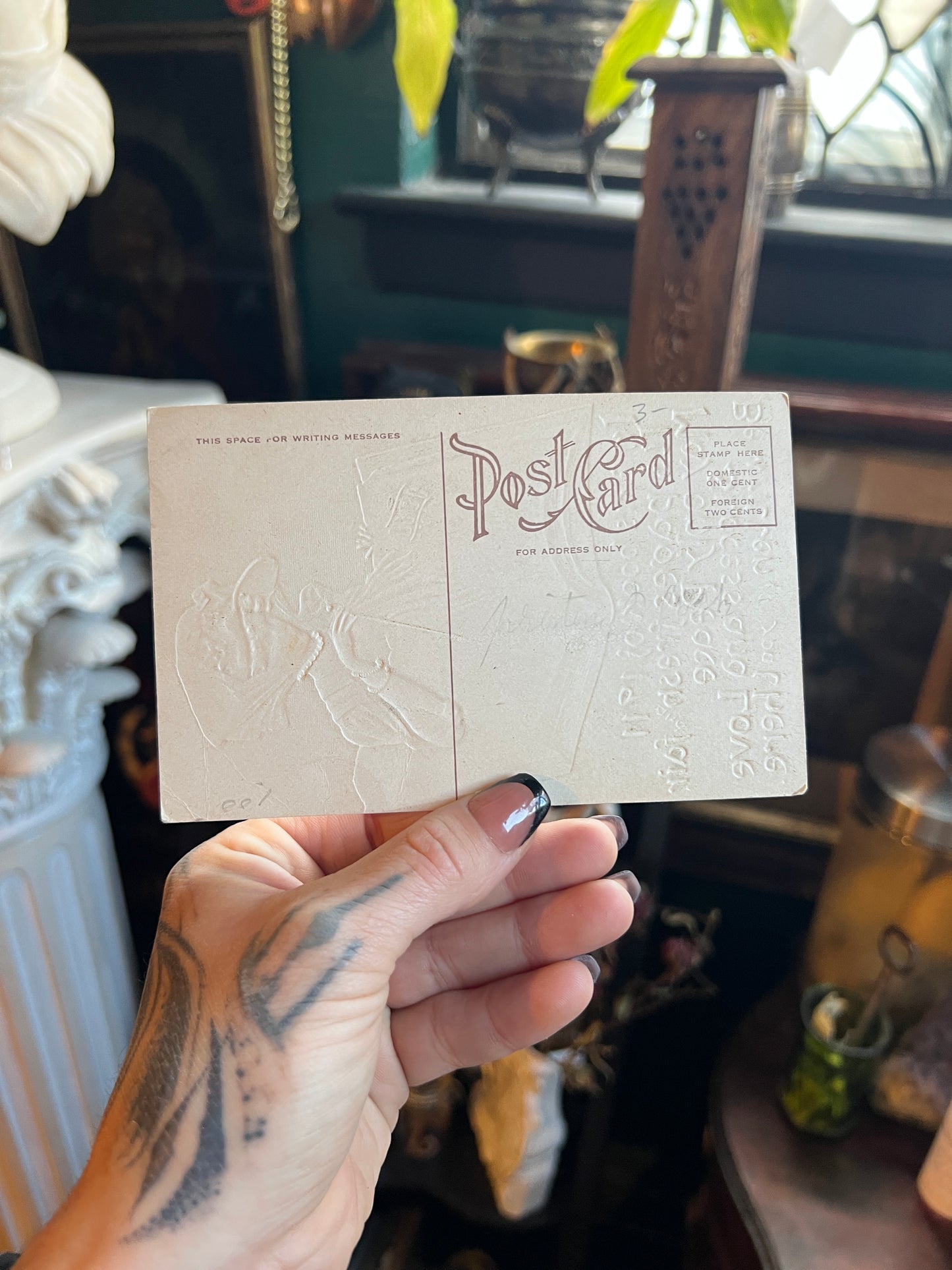 1911 New Year Postcard