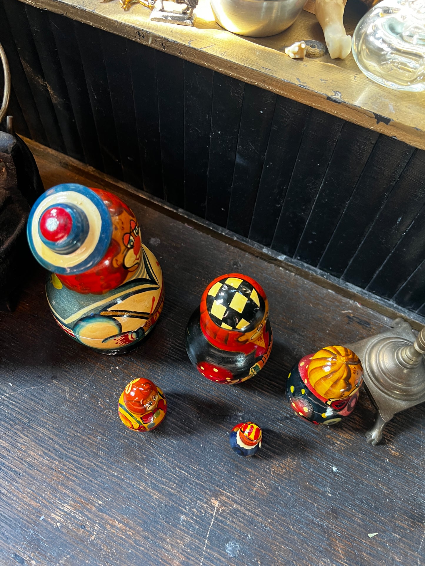 Clown Russian Nesting Dolls