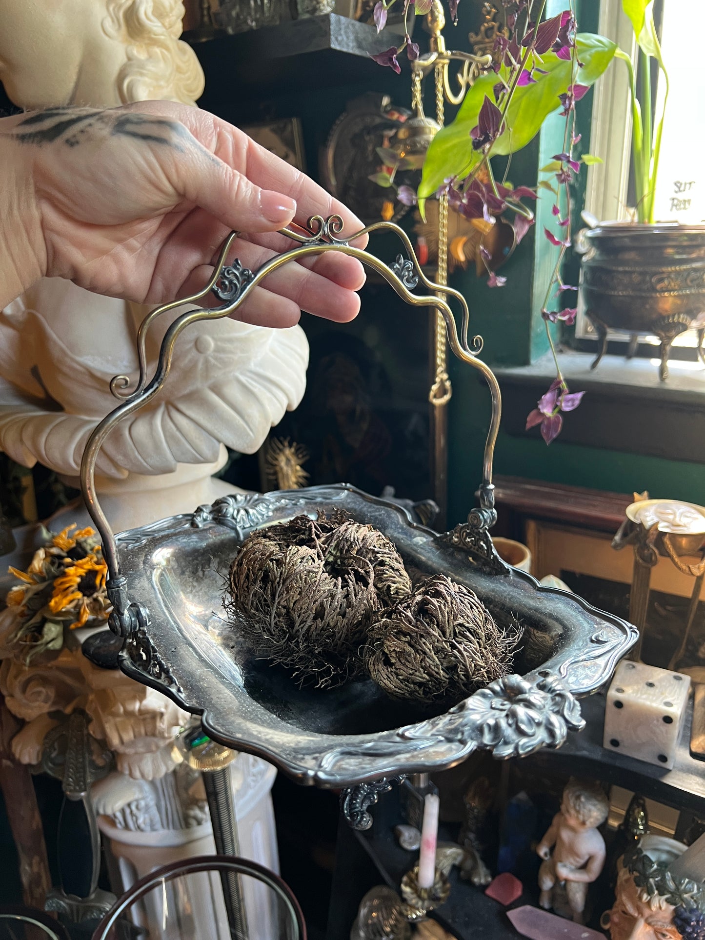 Art Nouveau Victor Silver Quadruple-plated Basket