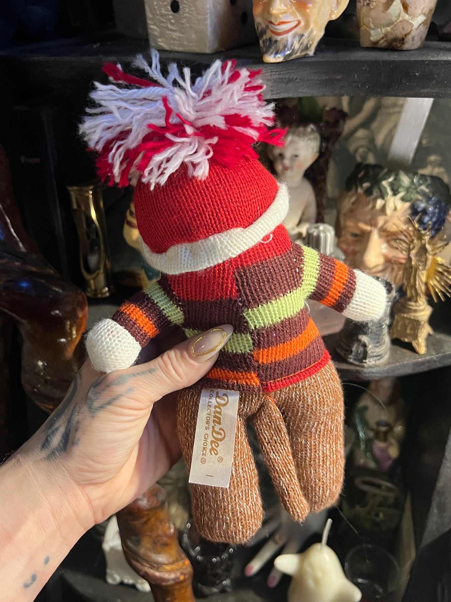 Dan Dee Christmas Sock Monkey