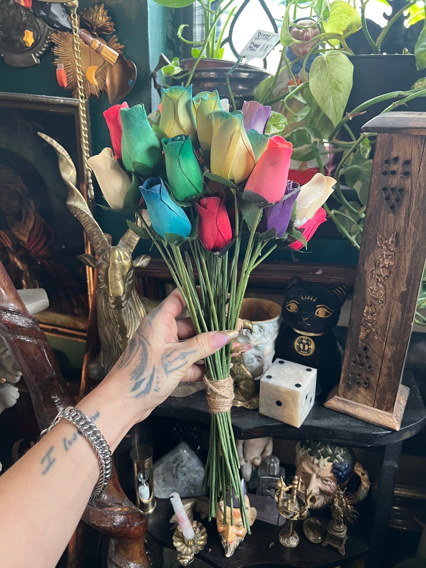 Wooden Floral Bouquet