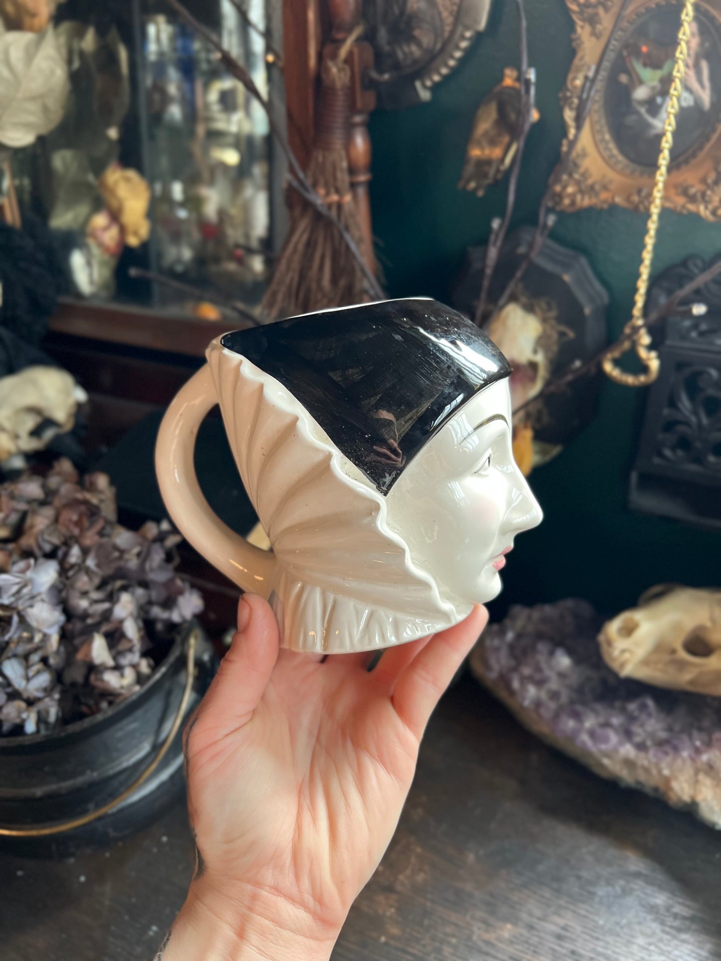 Taste Setter Sigma Pierrot Ceramic Clown Mug
