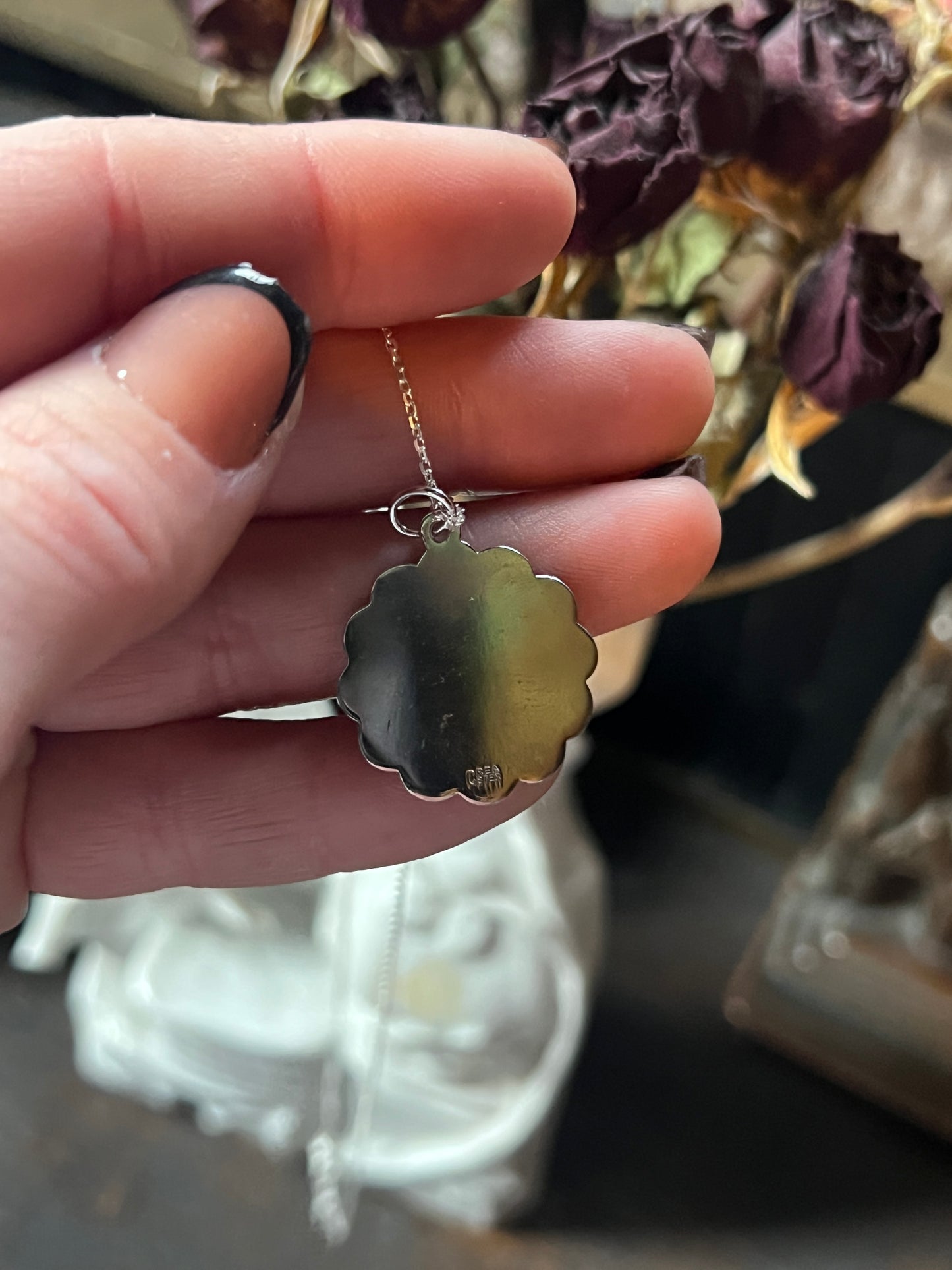 Sterling Silver Mother Necklace