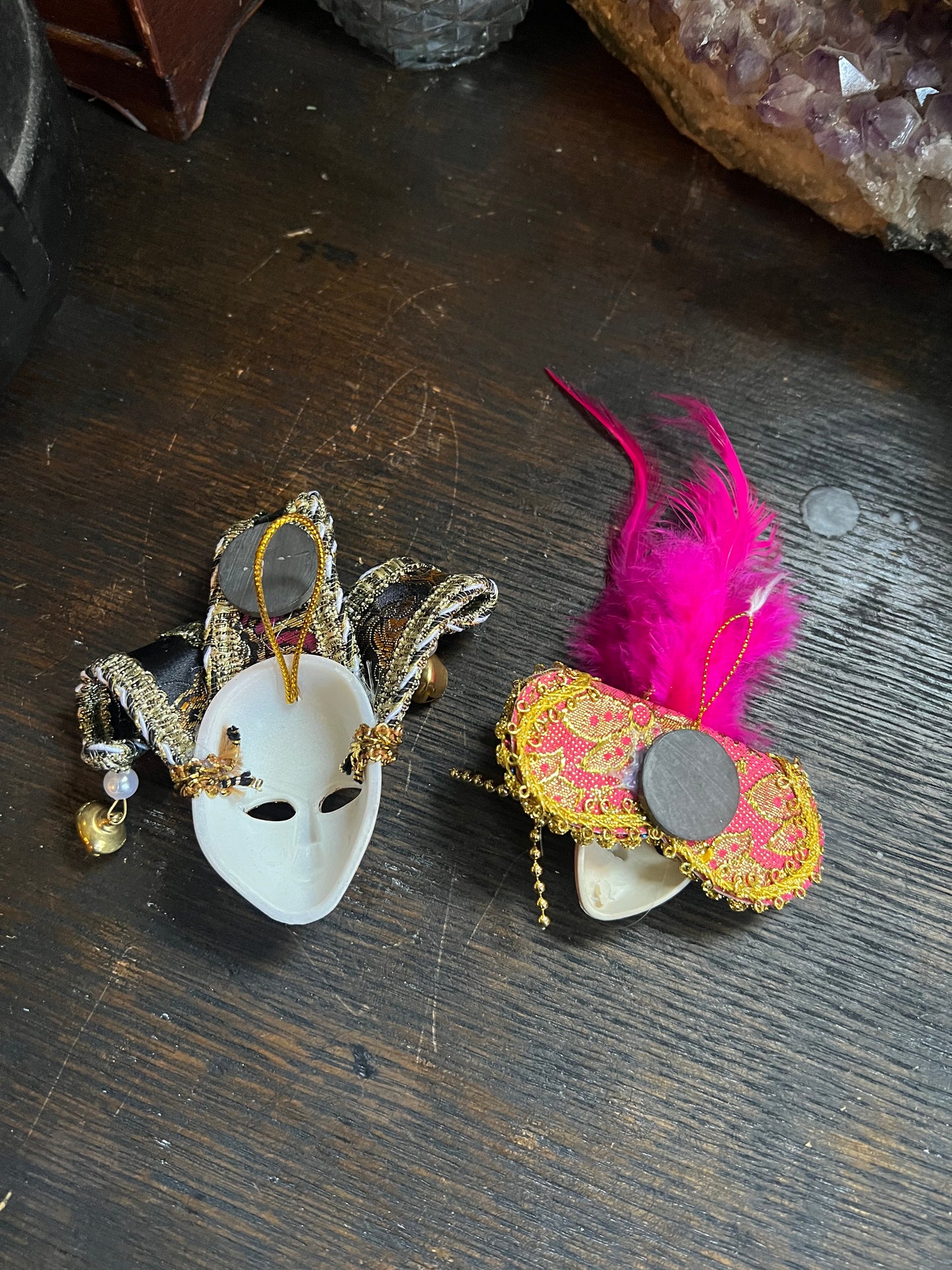 Venetian Masquerade Mask Ornaments/Magnets