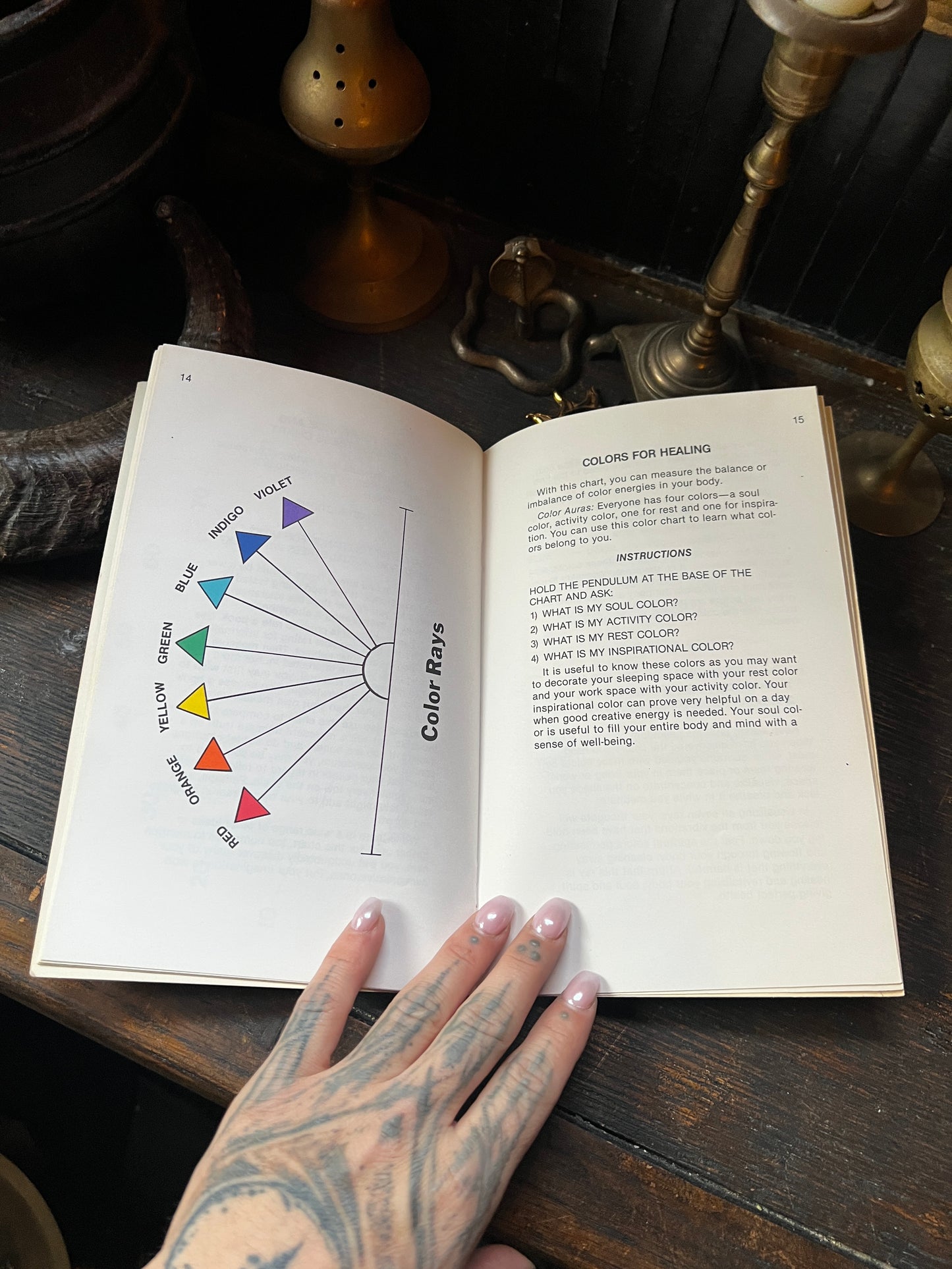 The Pendulum Book of Charts by Anne Williams 1984