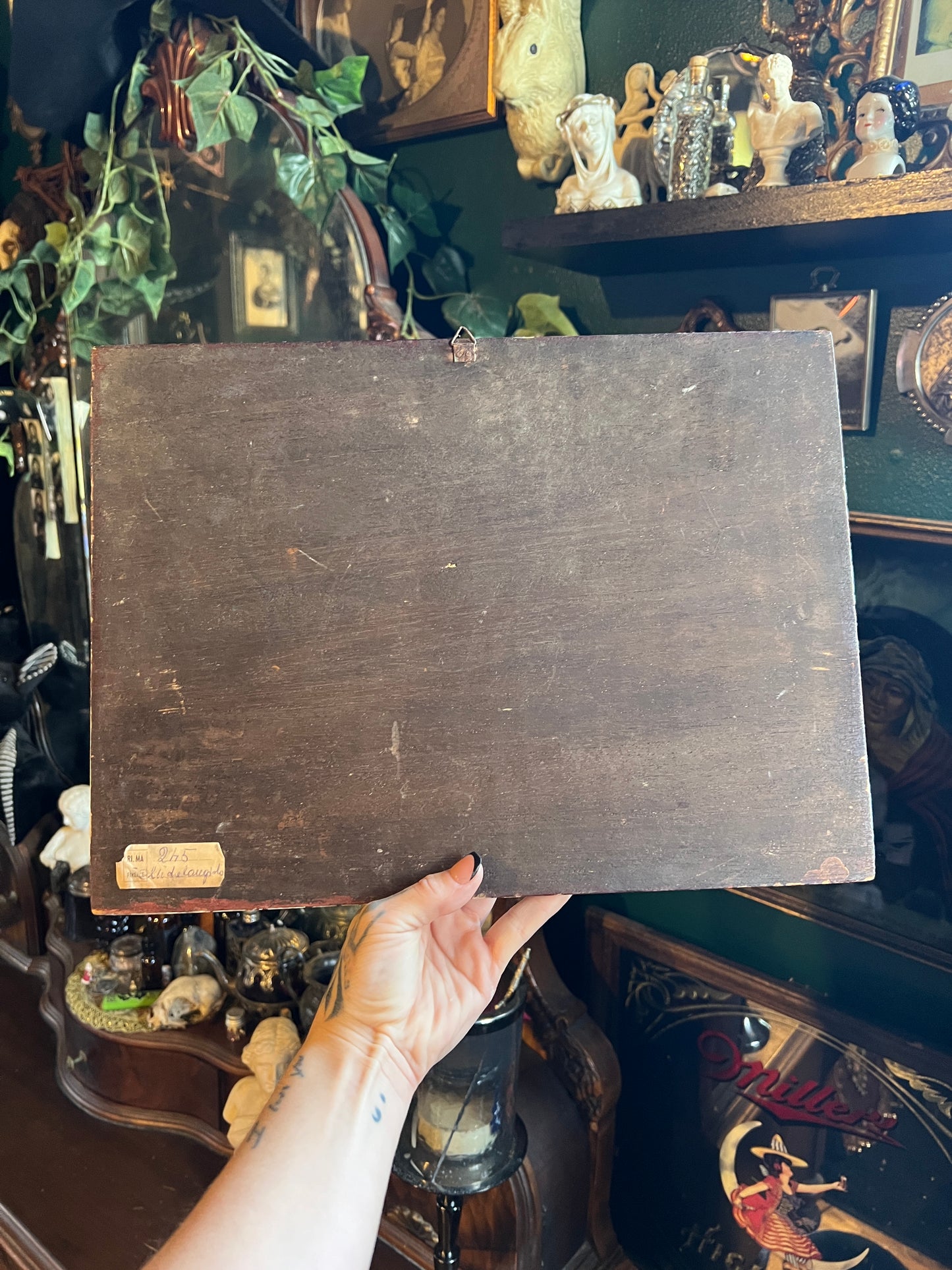 The Creation Of Adam Wall Plaque