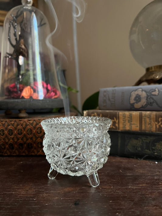 Daisy & Button Miniature Cauldron Incense Burner