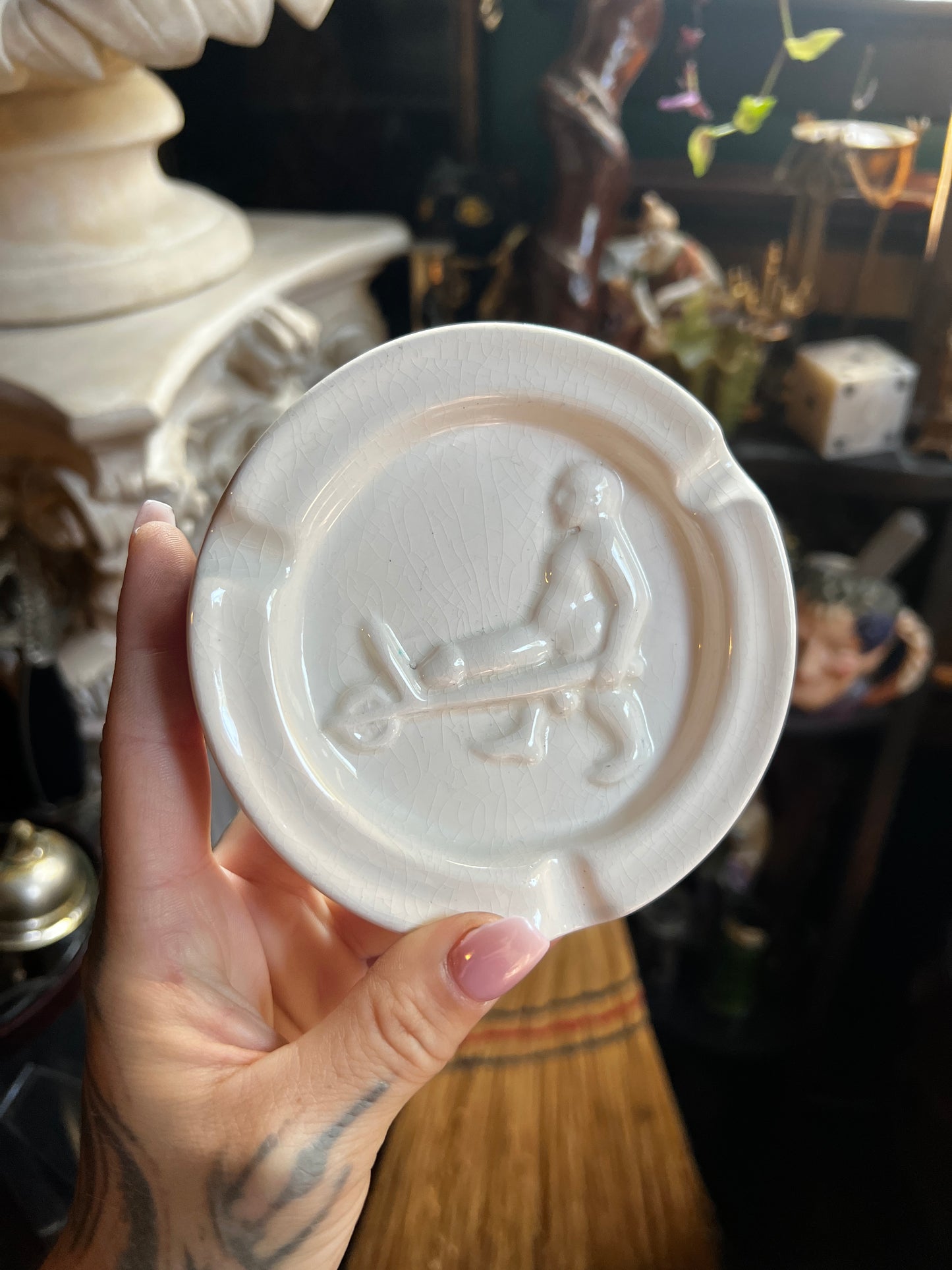 Naughty Ceramic Ashtray