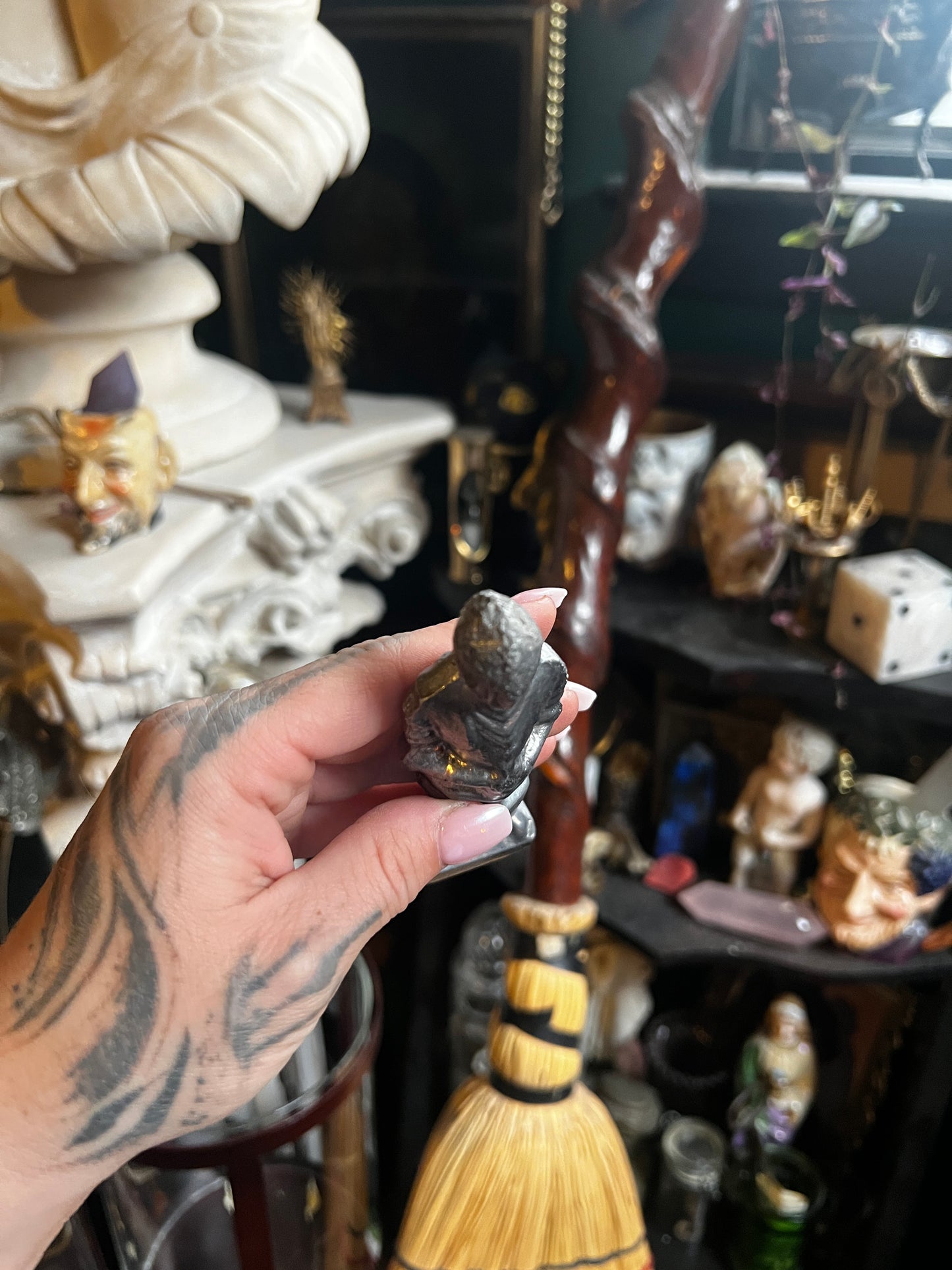 Cast Metal Knight Figurine