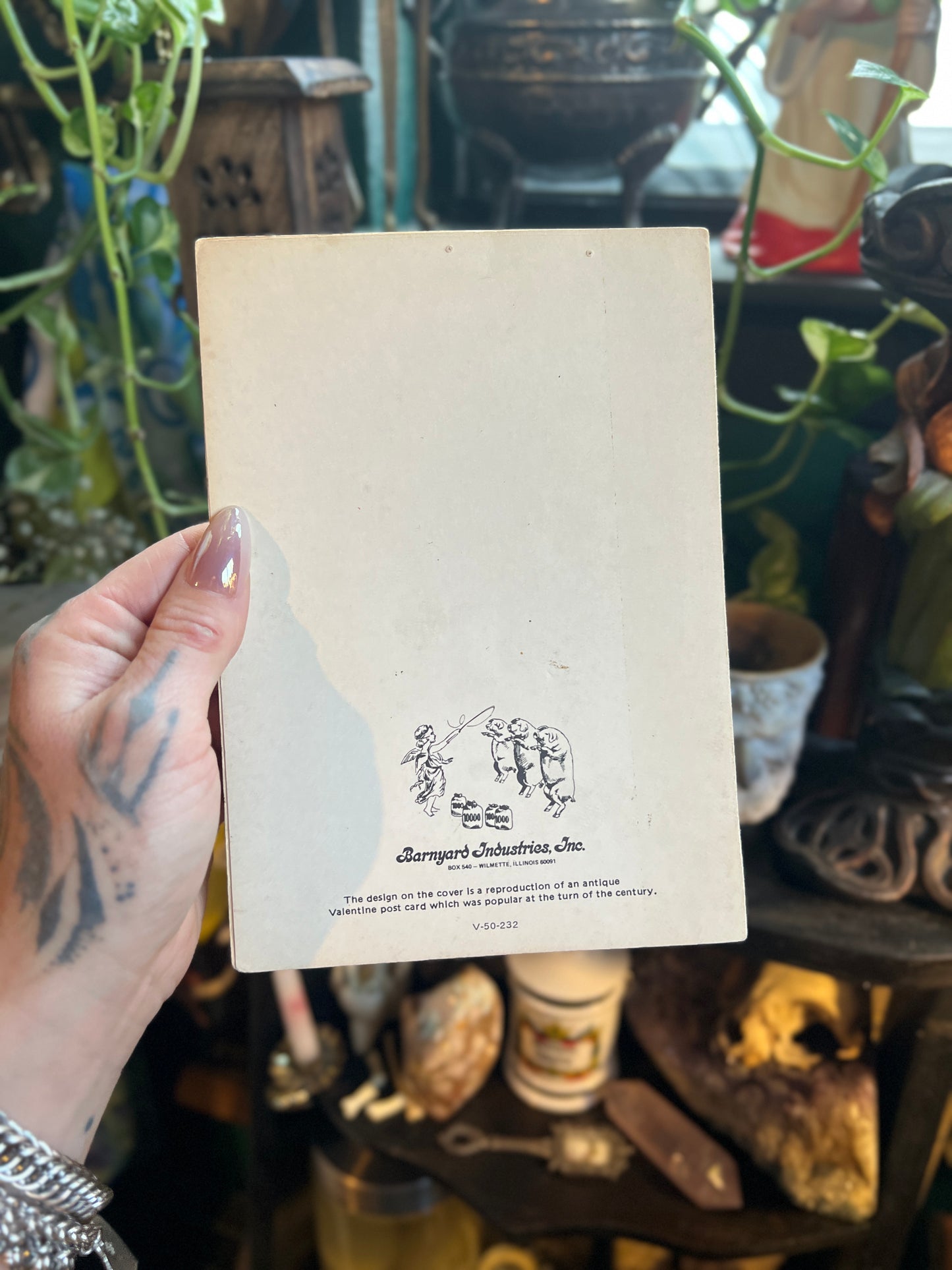 Retro Victorian Style Valentine's Day Card