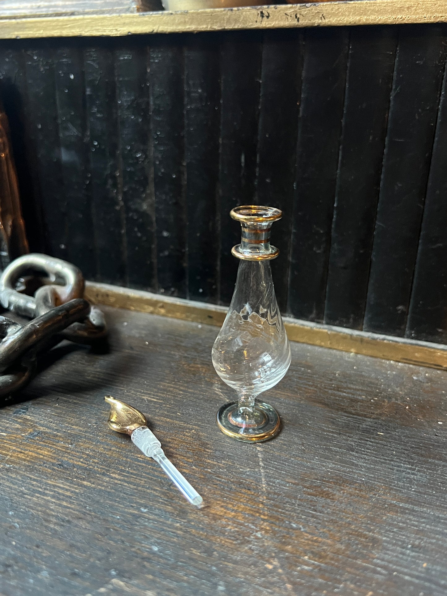 Egyptian Glass Perfume Bottle