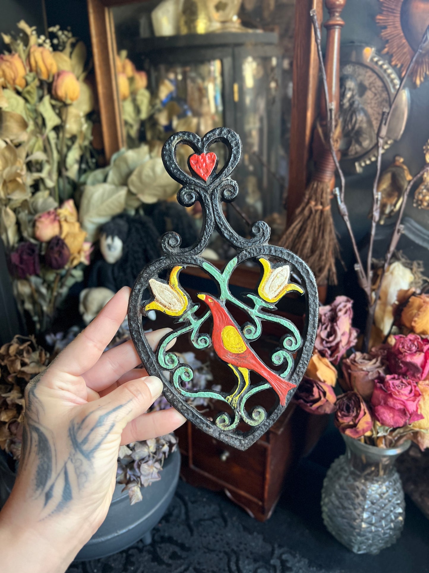 Lovebird Trivet