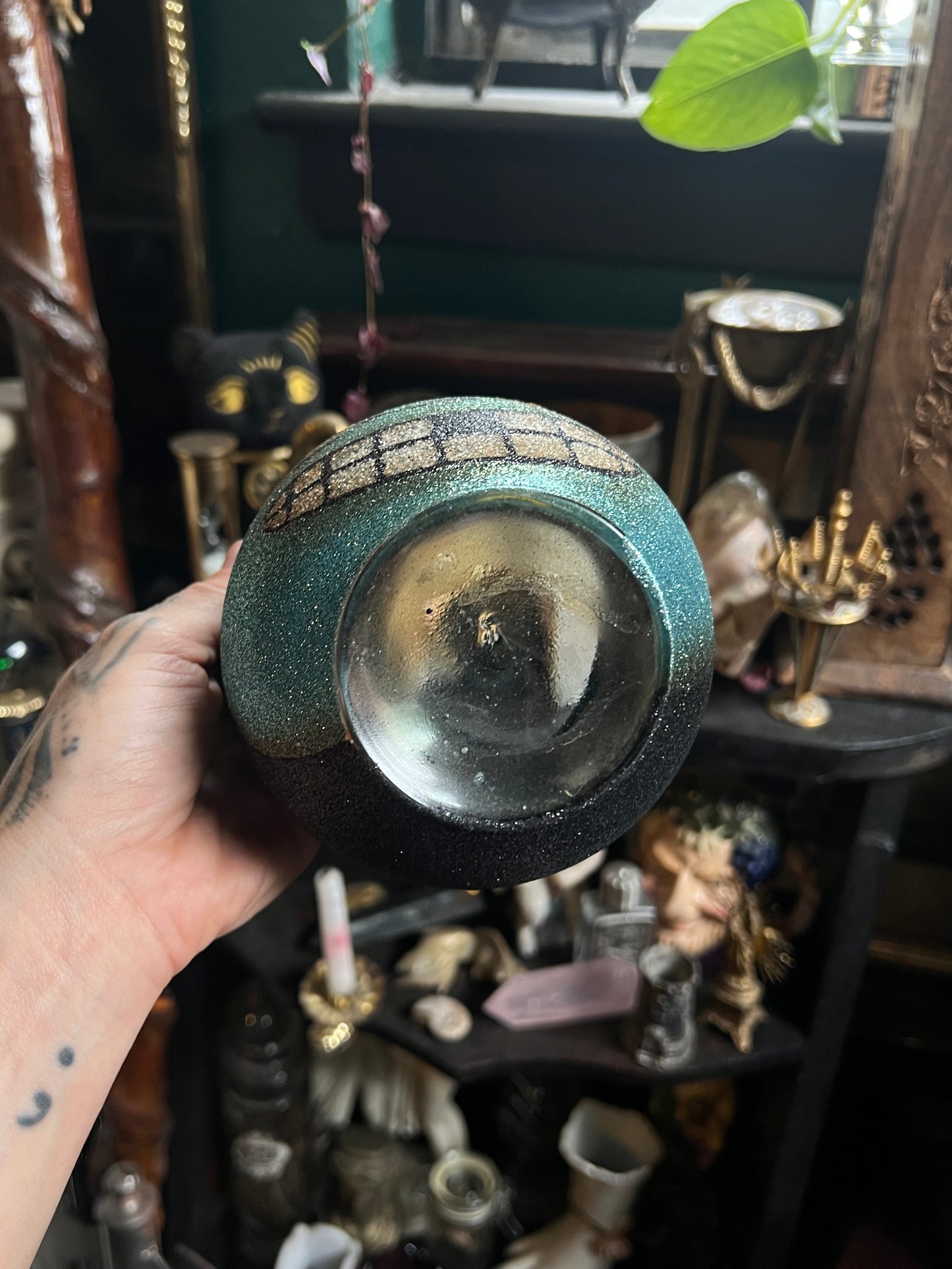 Frankenstein Votive Candle Holder