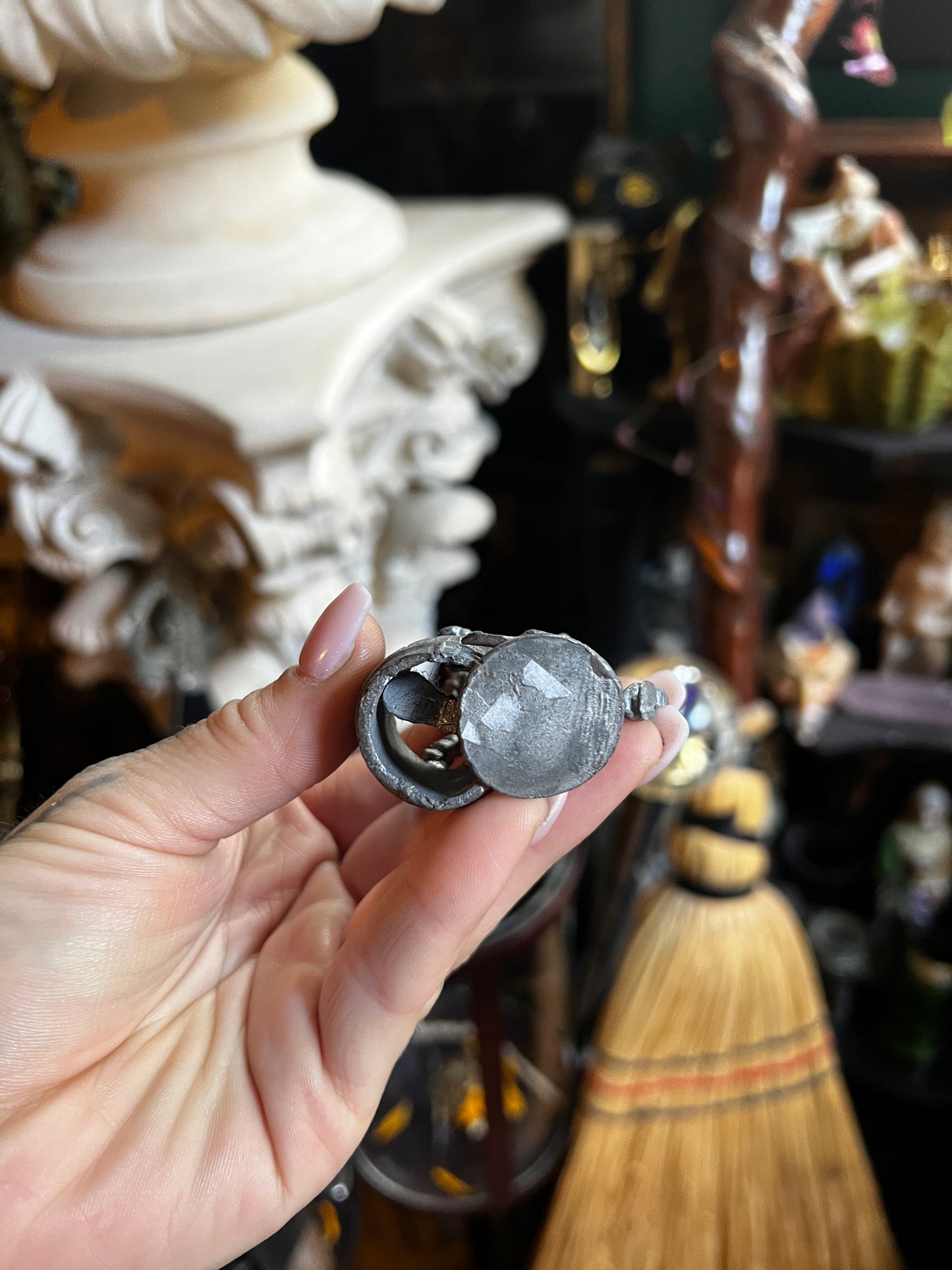Pewter Clown Figurine