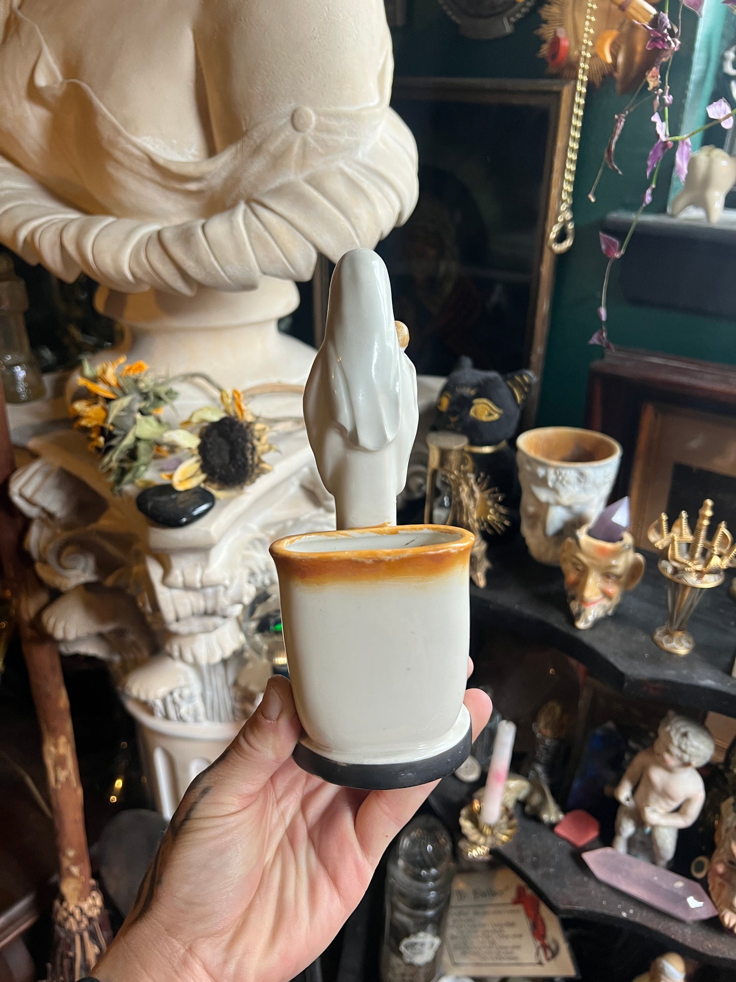 Madonna & Child Planter