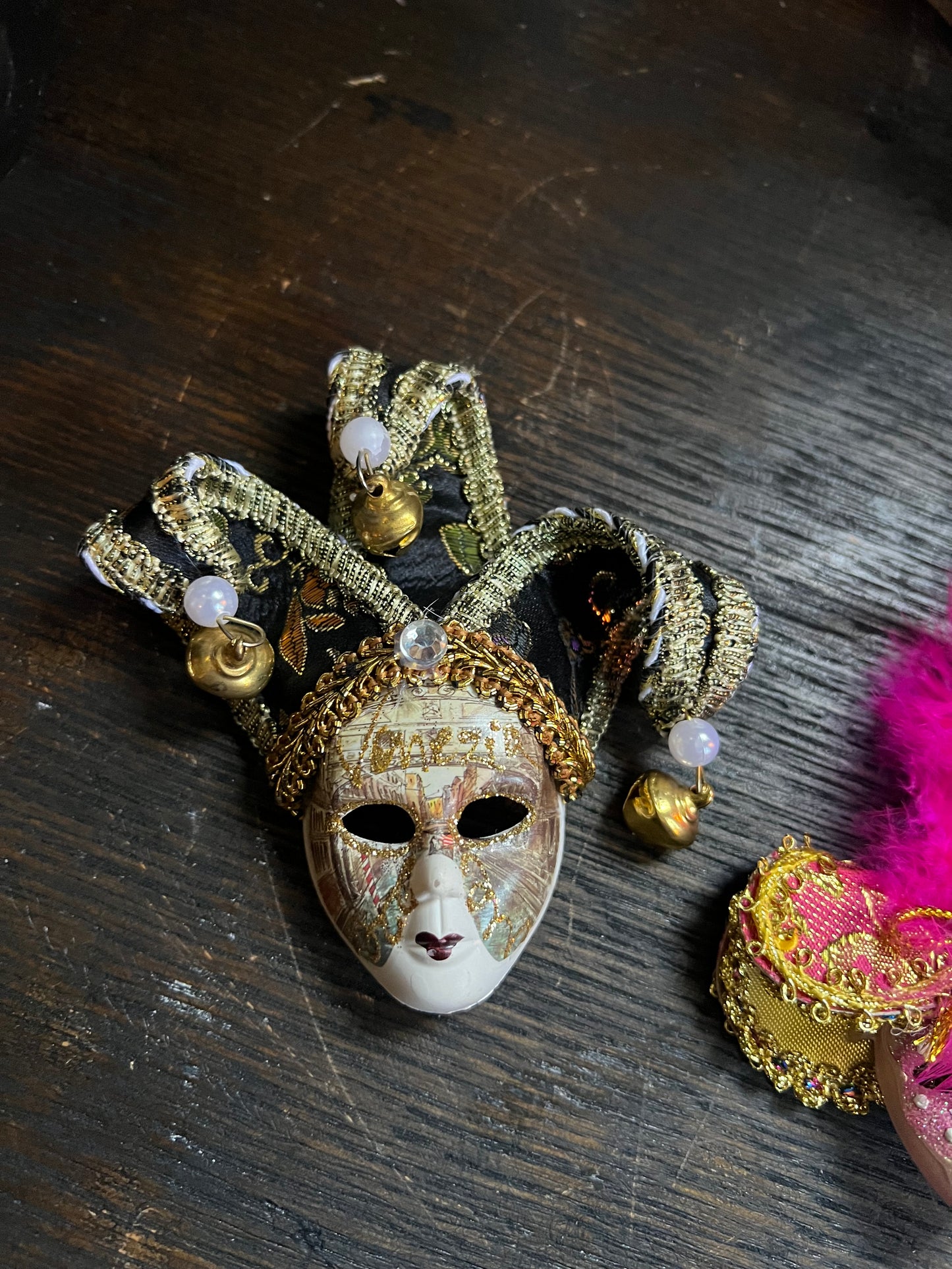 Venetian Masquerade Mask Ornaments/Magnets