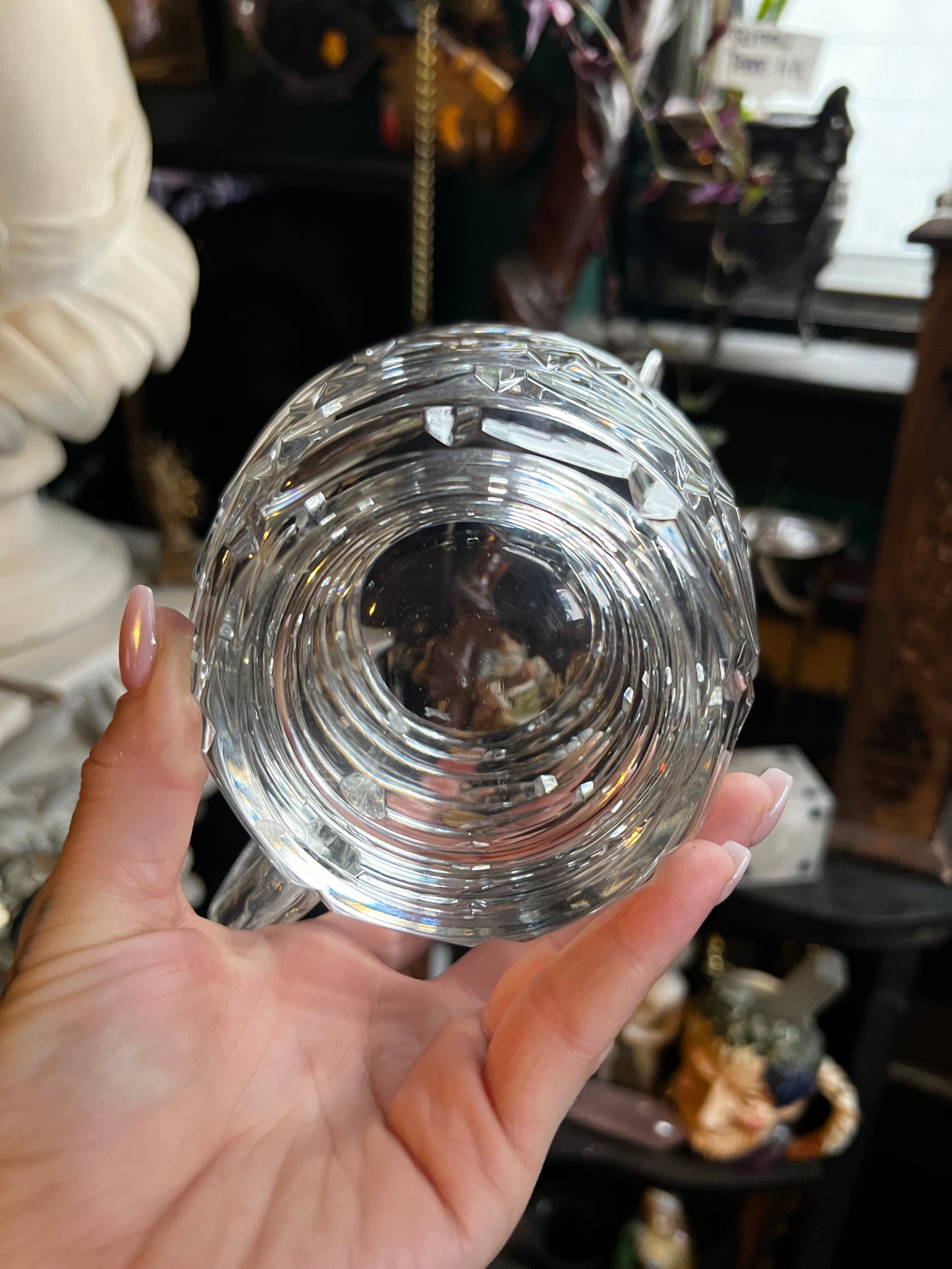 Crystal Beehive Pitcher