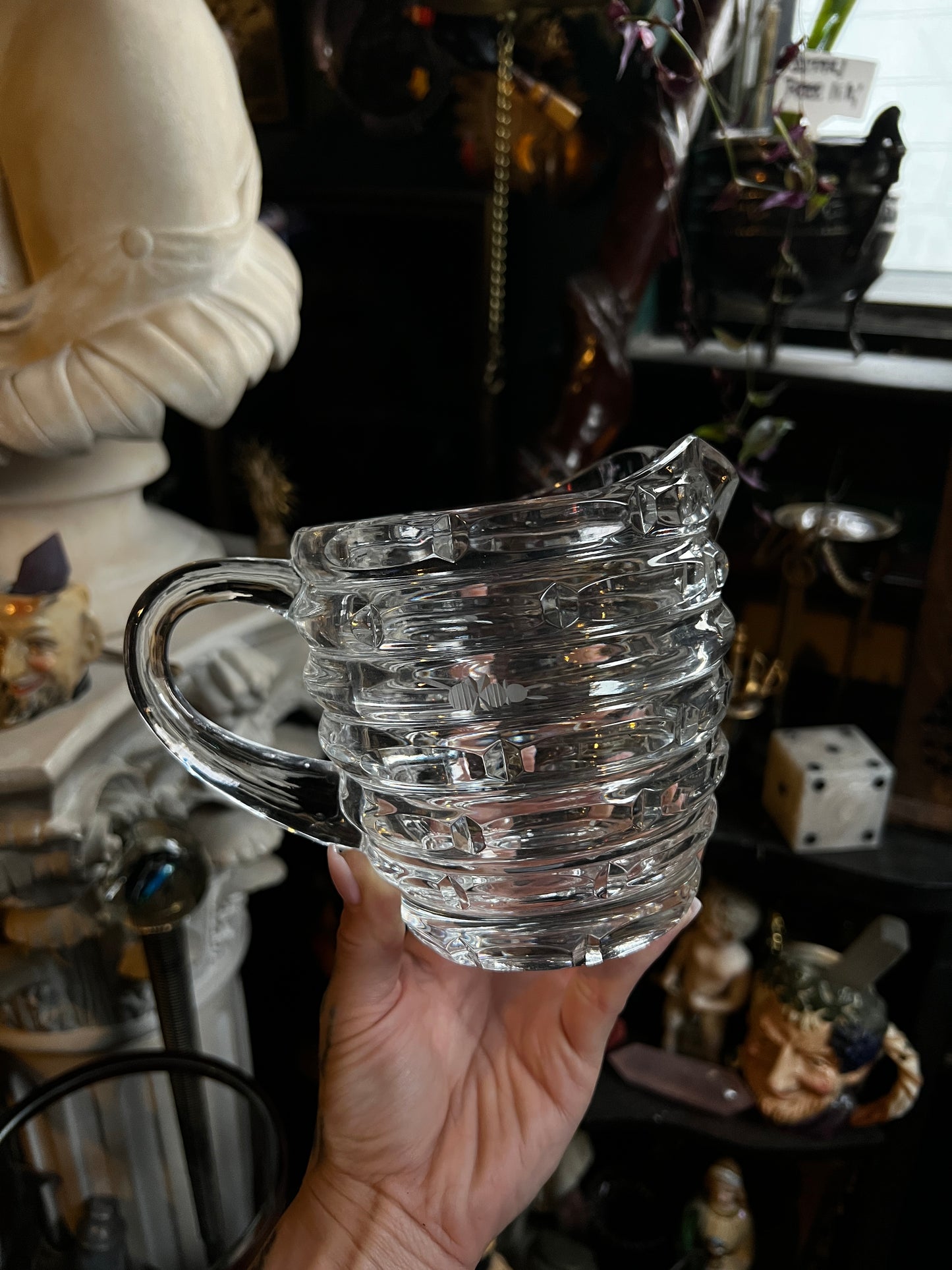 Crystal Beehive Pitcher