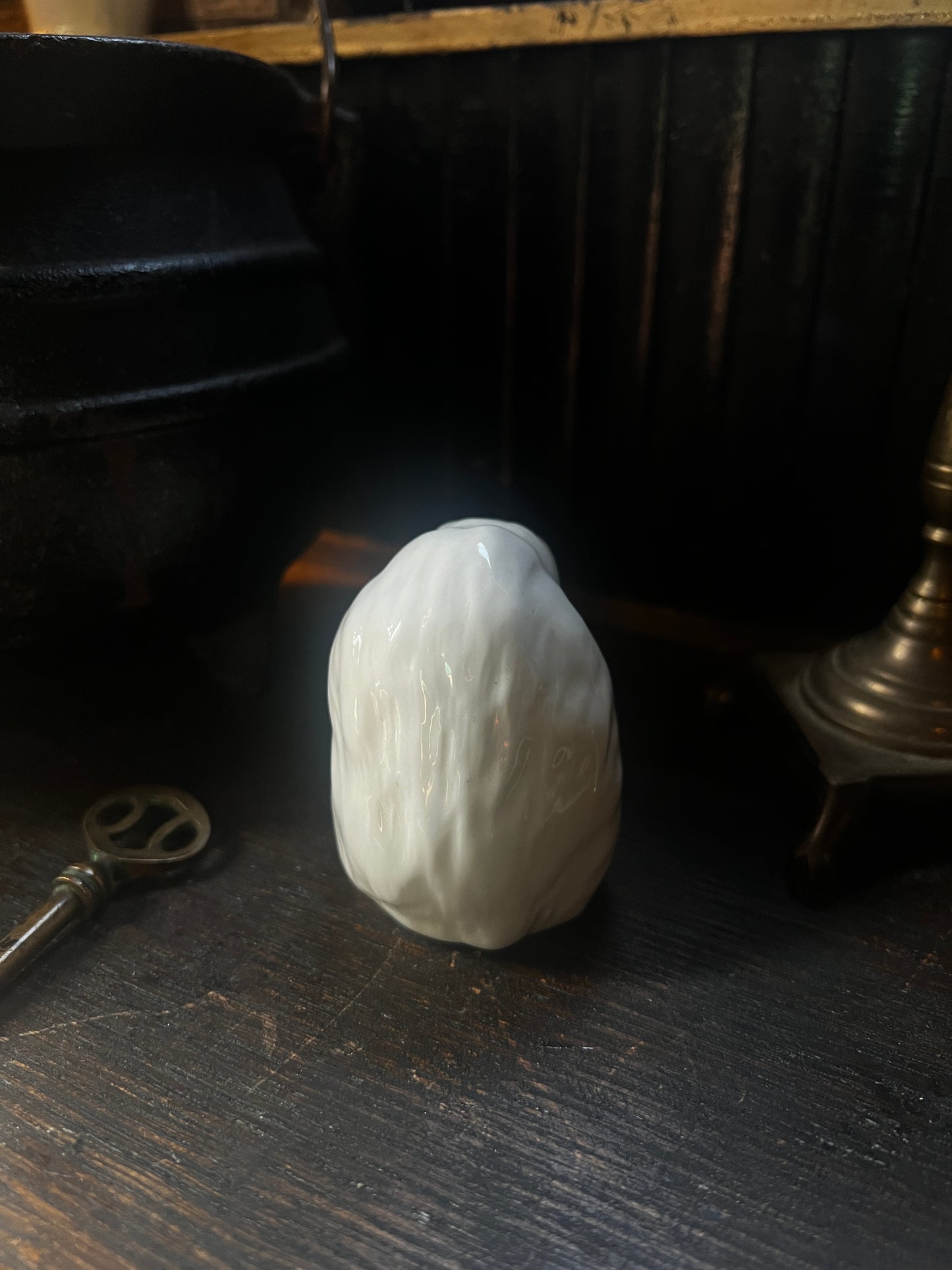 Porcelain Hedgehog Figurine