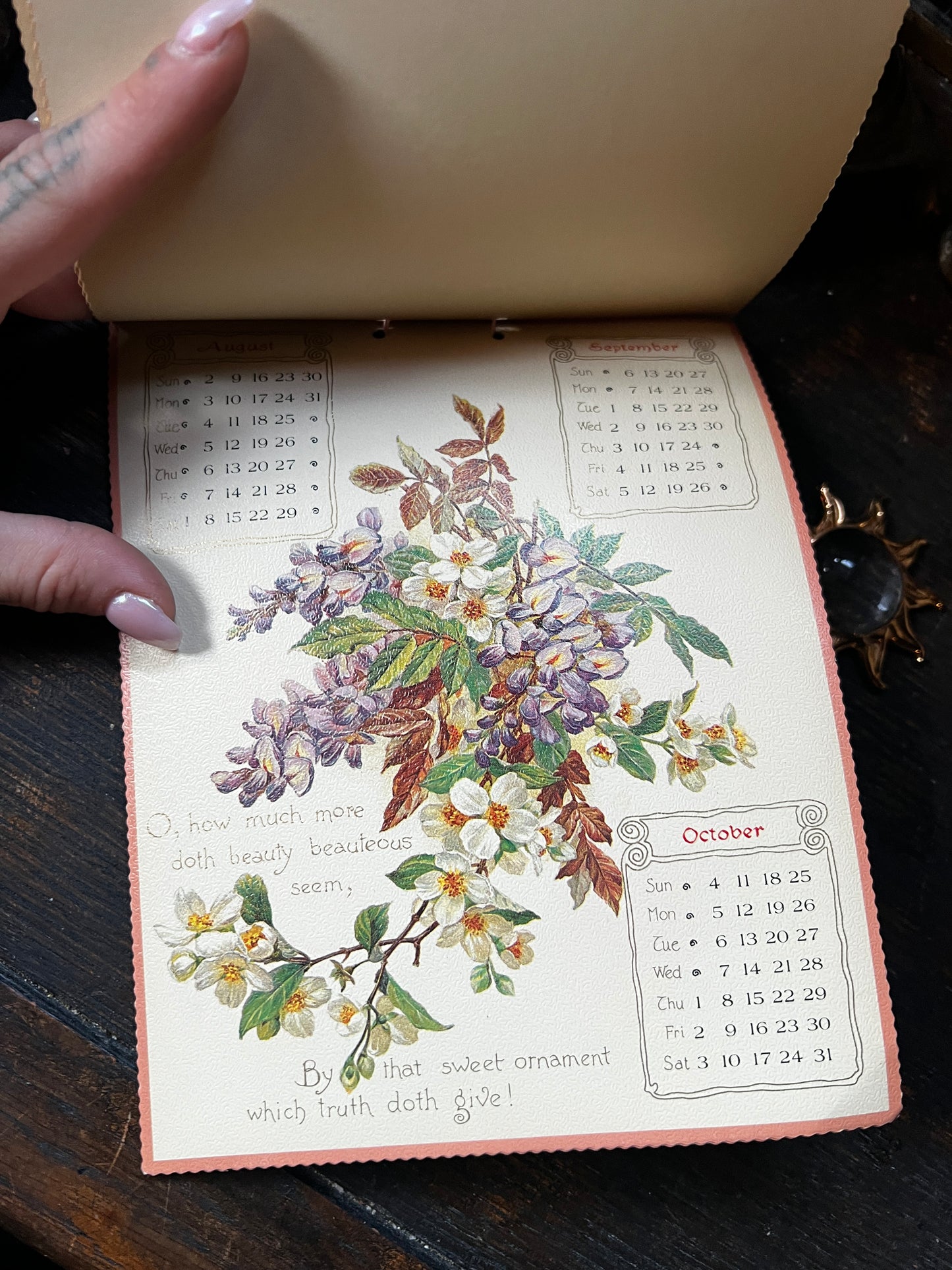 The Shakespeare 1987 Victorian Paper Calender