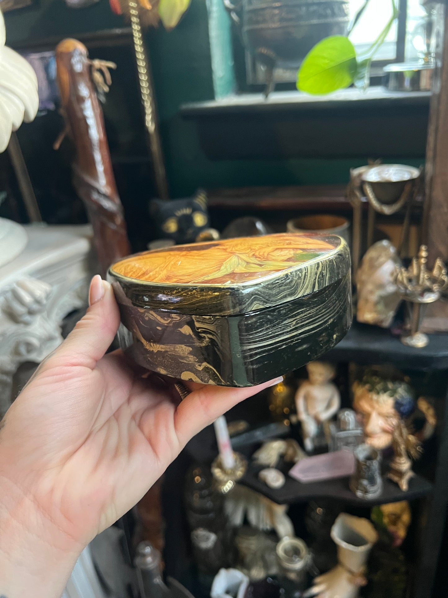 Dante Gabriel Rossetti Heart Trinket Box