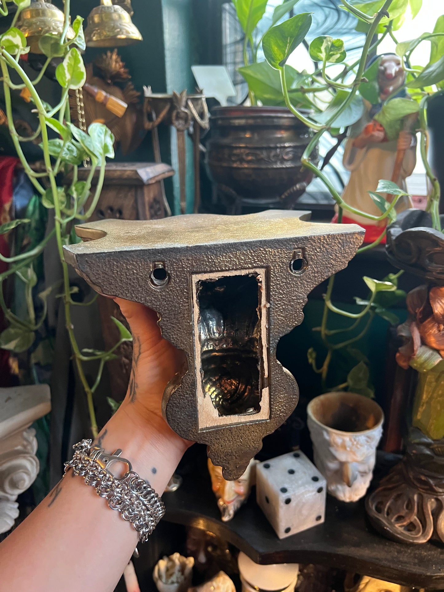 Italian Style Gilded Ornate Wall Shelves