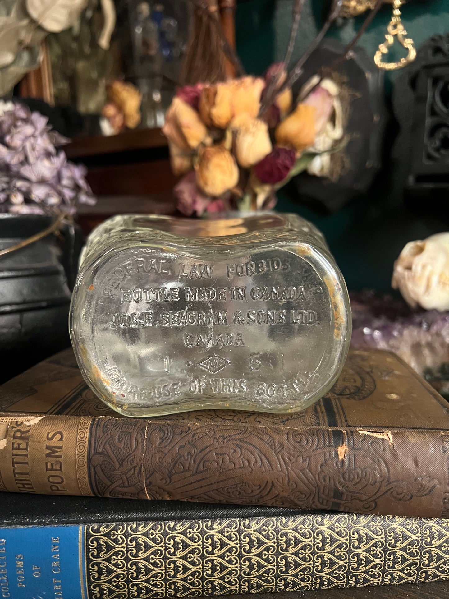 Crown Royal Whiskey Bottle