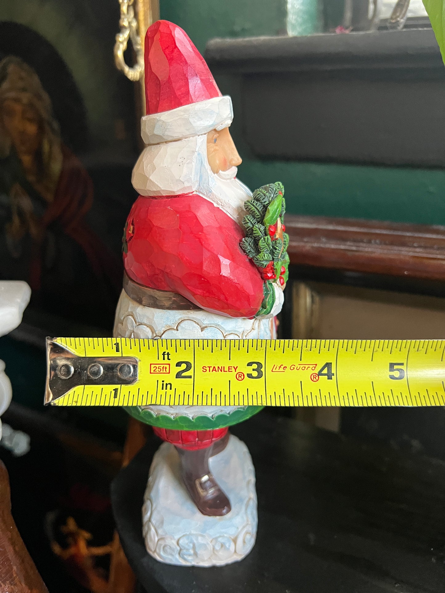 Jim Shore Embrace The Jingle Santa Figurine