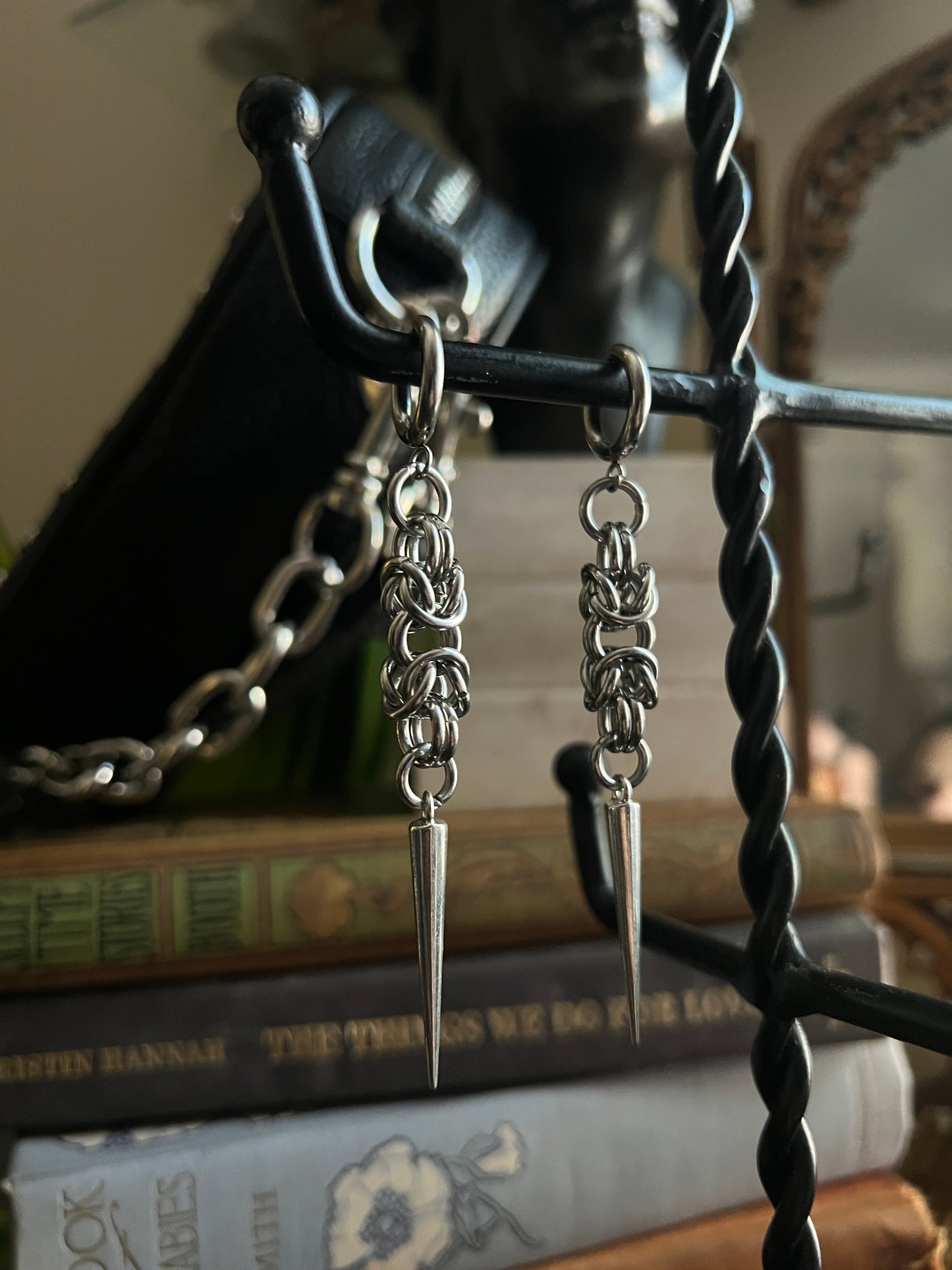 The Oracle's Spike Earrings