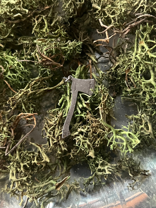Sterling Axe Charm