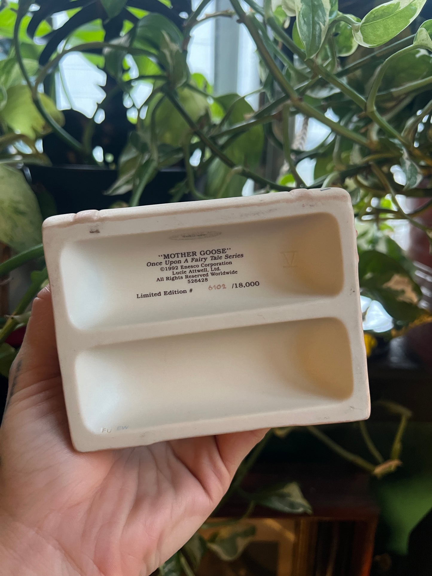 Mother Goose Porcelain Figurine