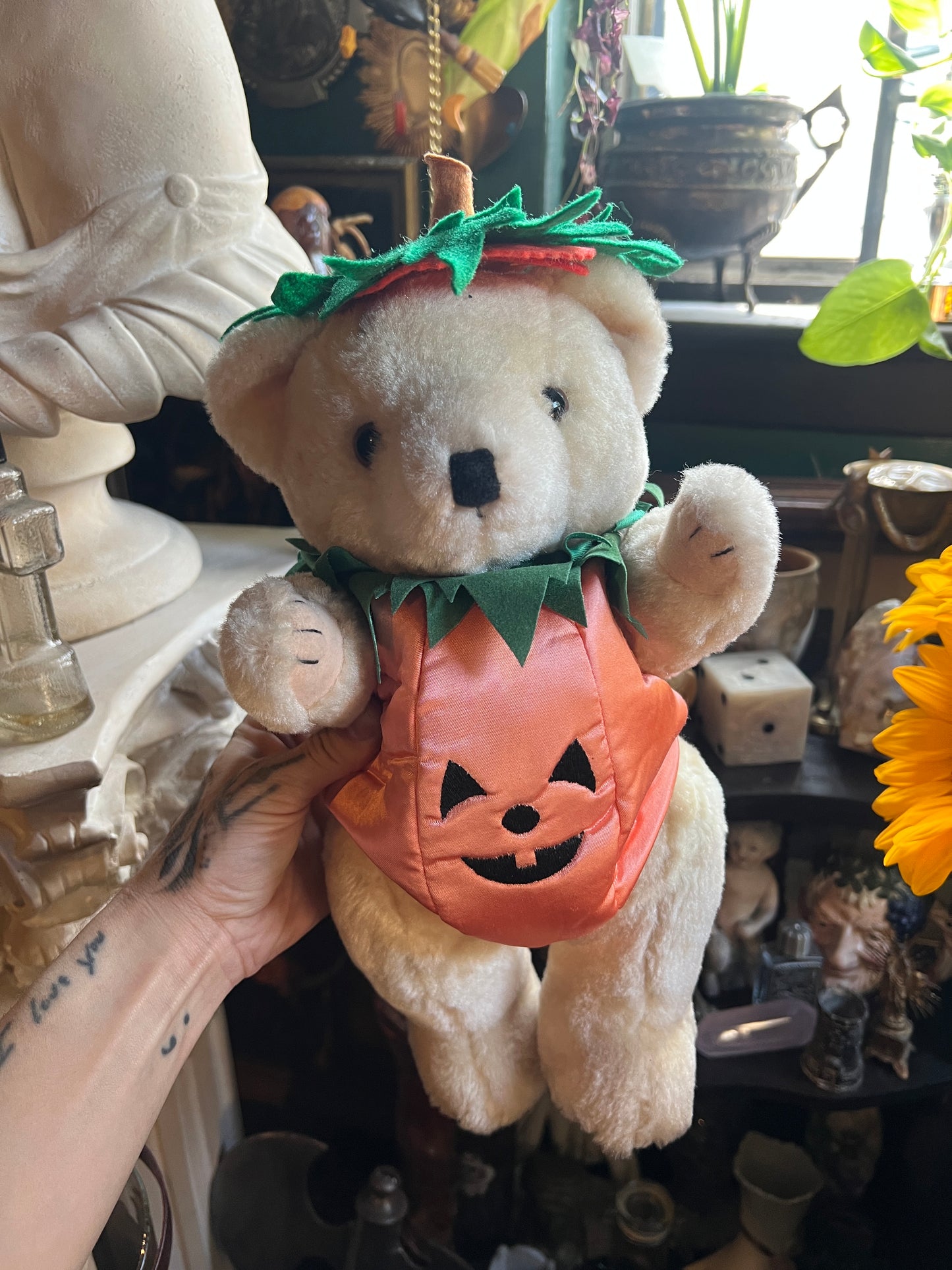 Jack O’Lantern Pumpkin Bear