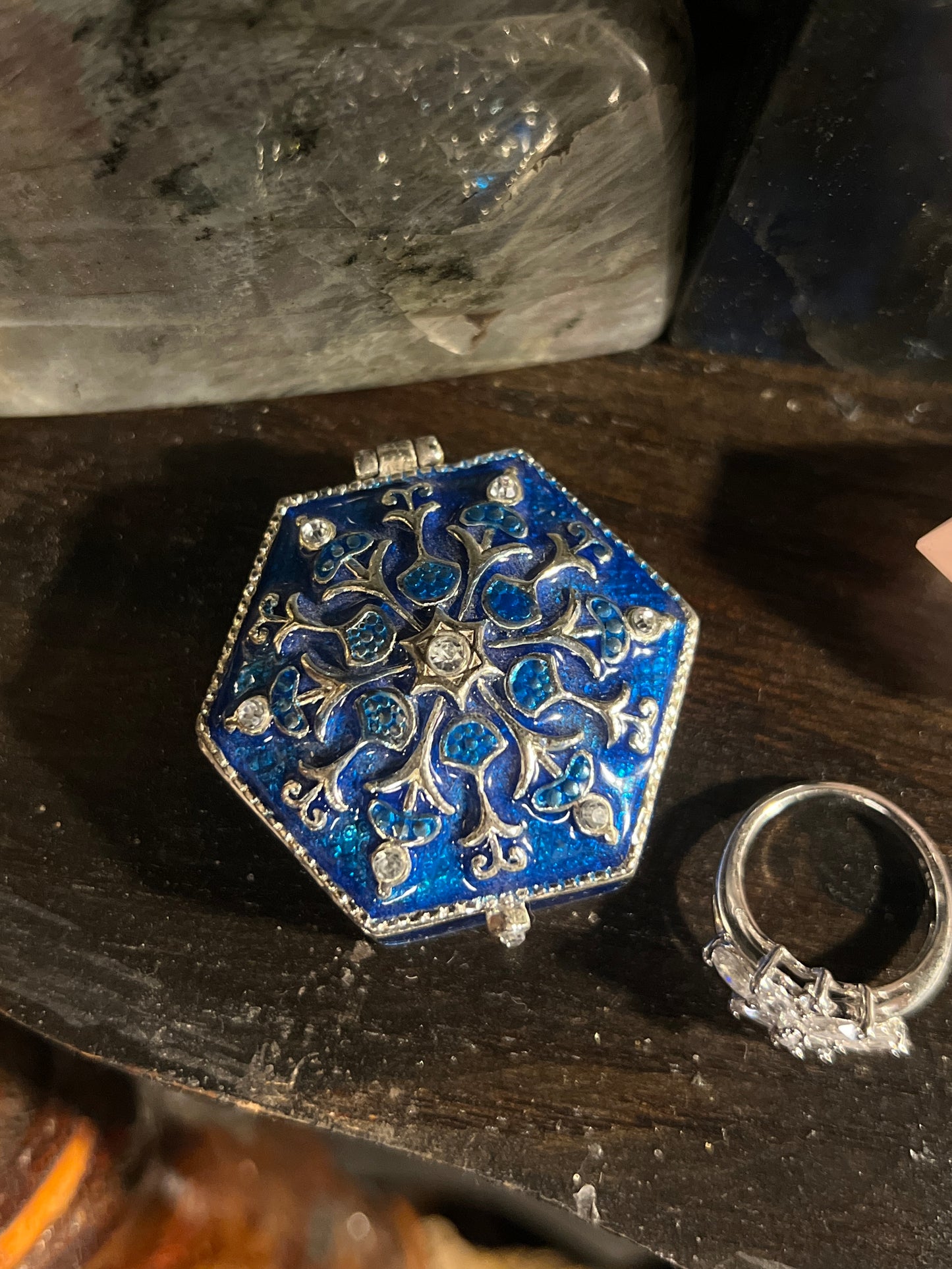 Snowflake Trinket Box