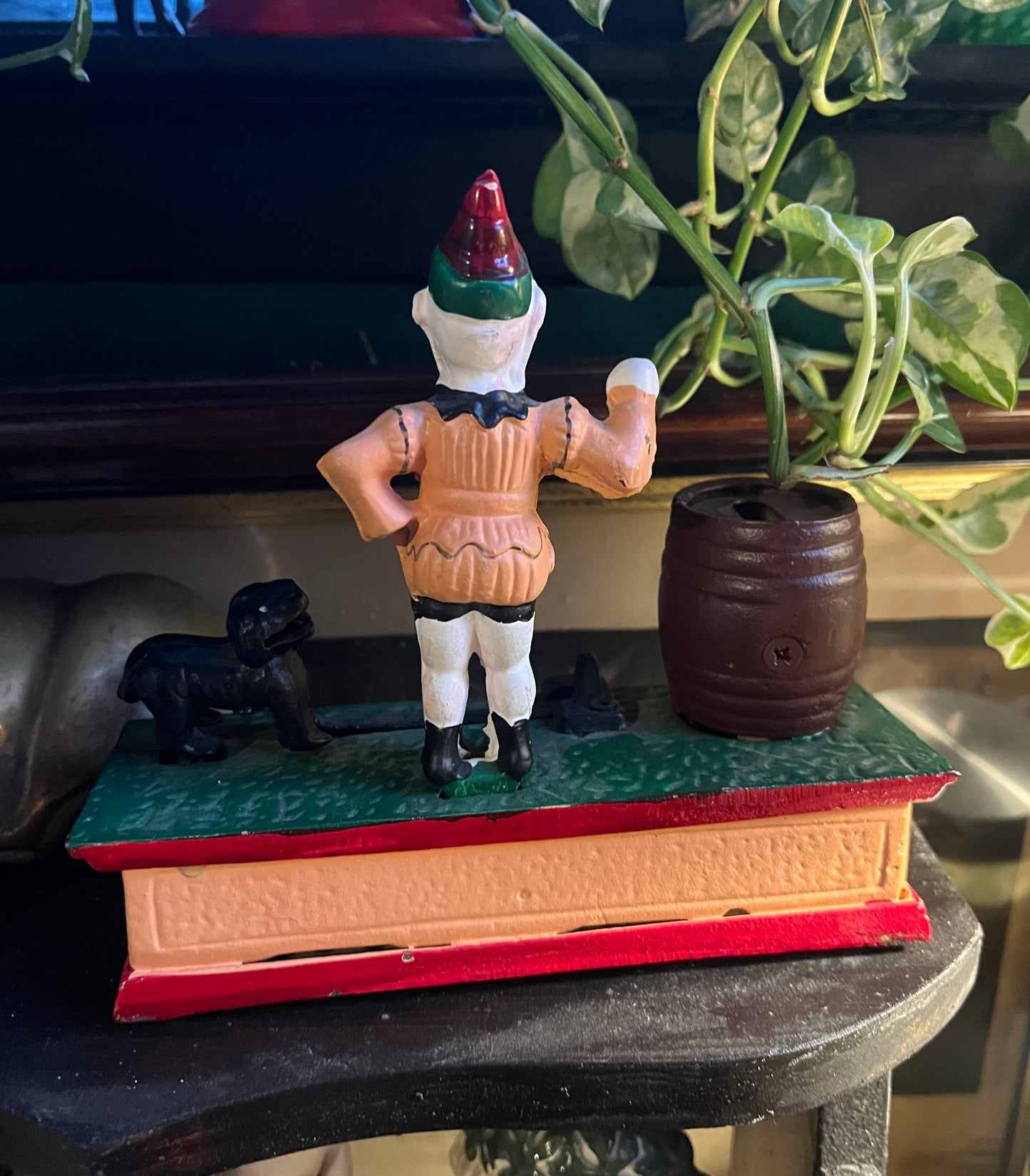 Cast Iron “Trick Dog” Mechanical Coin Bank