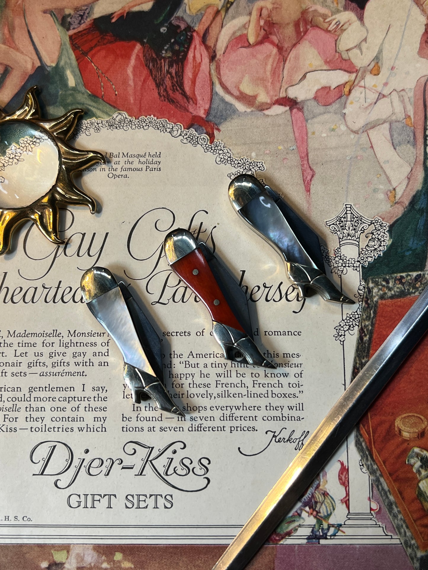 Lady Leg Mini Pocket Knives