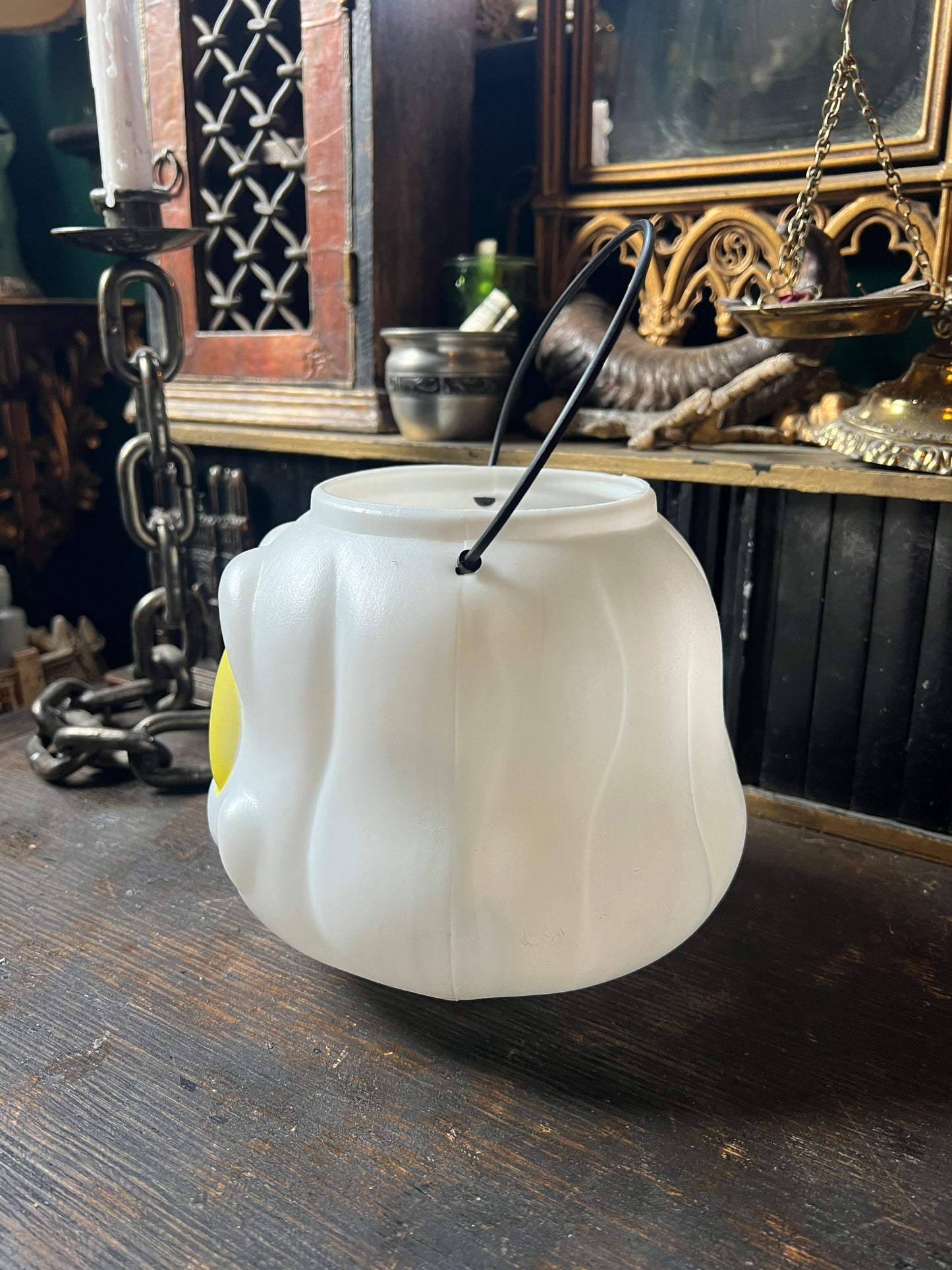 Ghost Blow Mold Candy Bucket